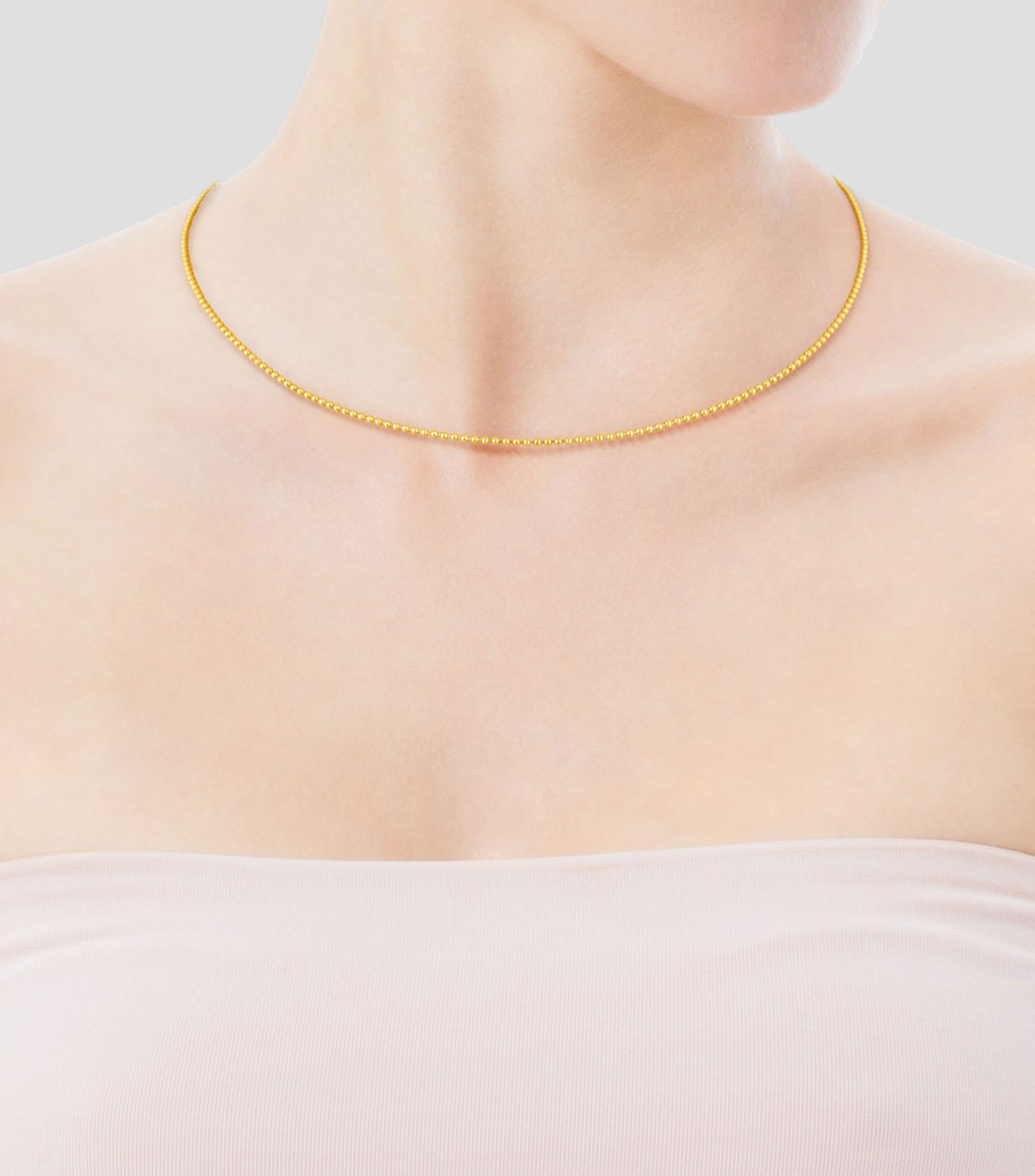 Cadena Chain en oro Mujer