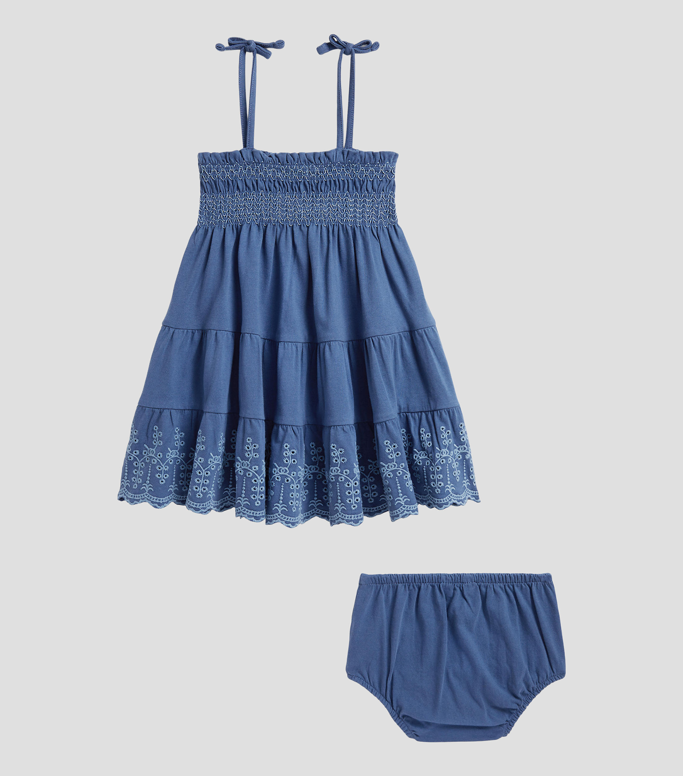 Vestido liso Bebé