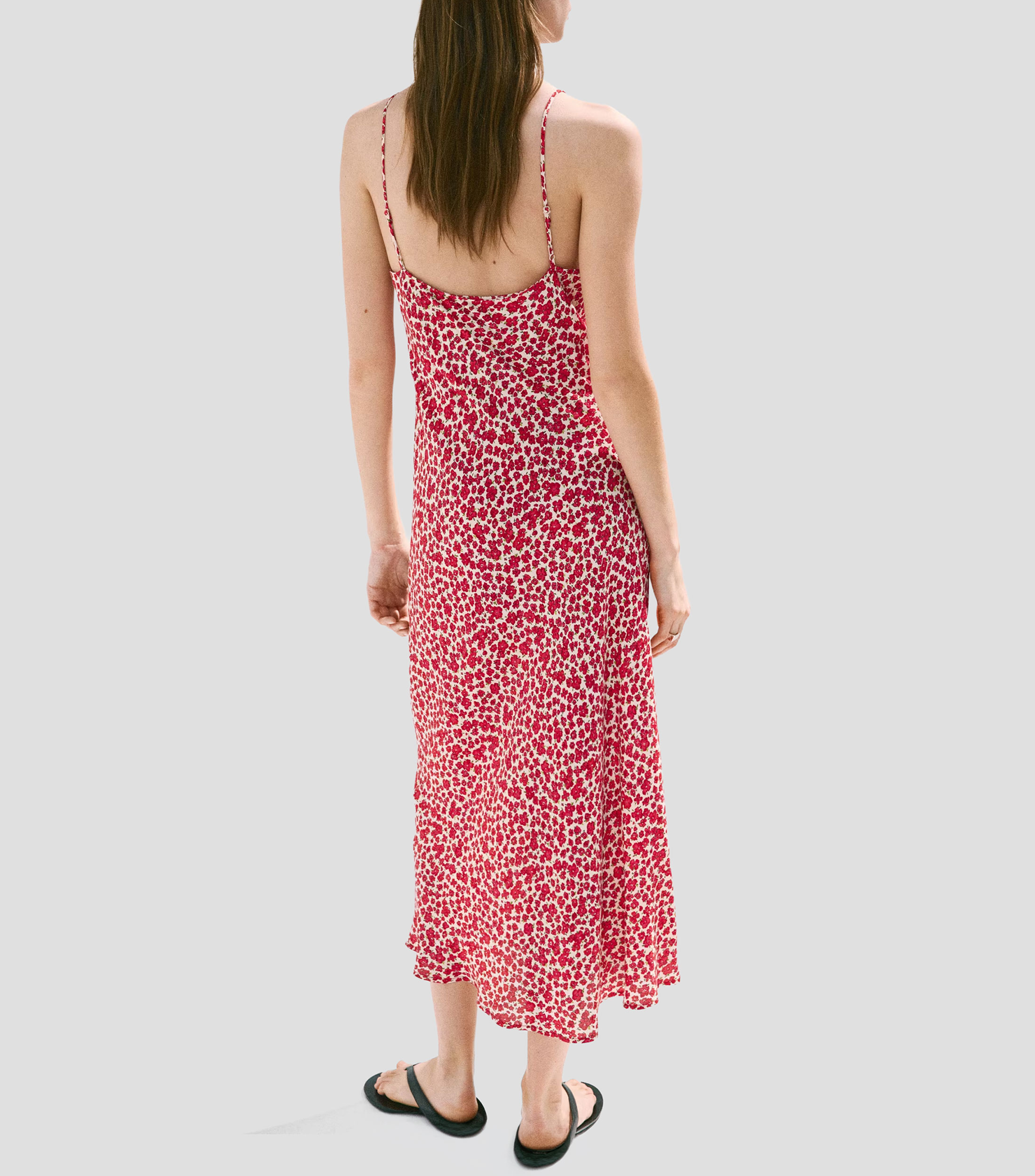 Vestido casual midi estampado Kendal Mujer