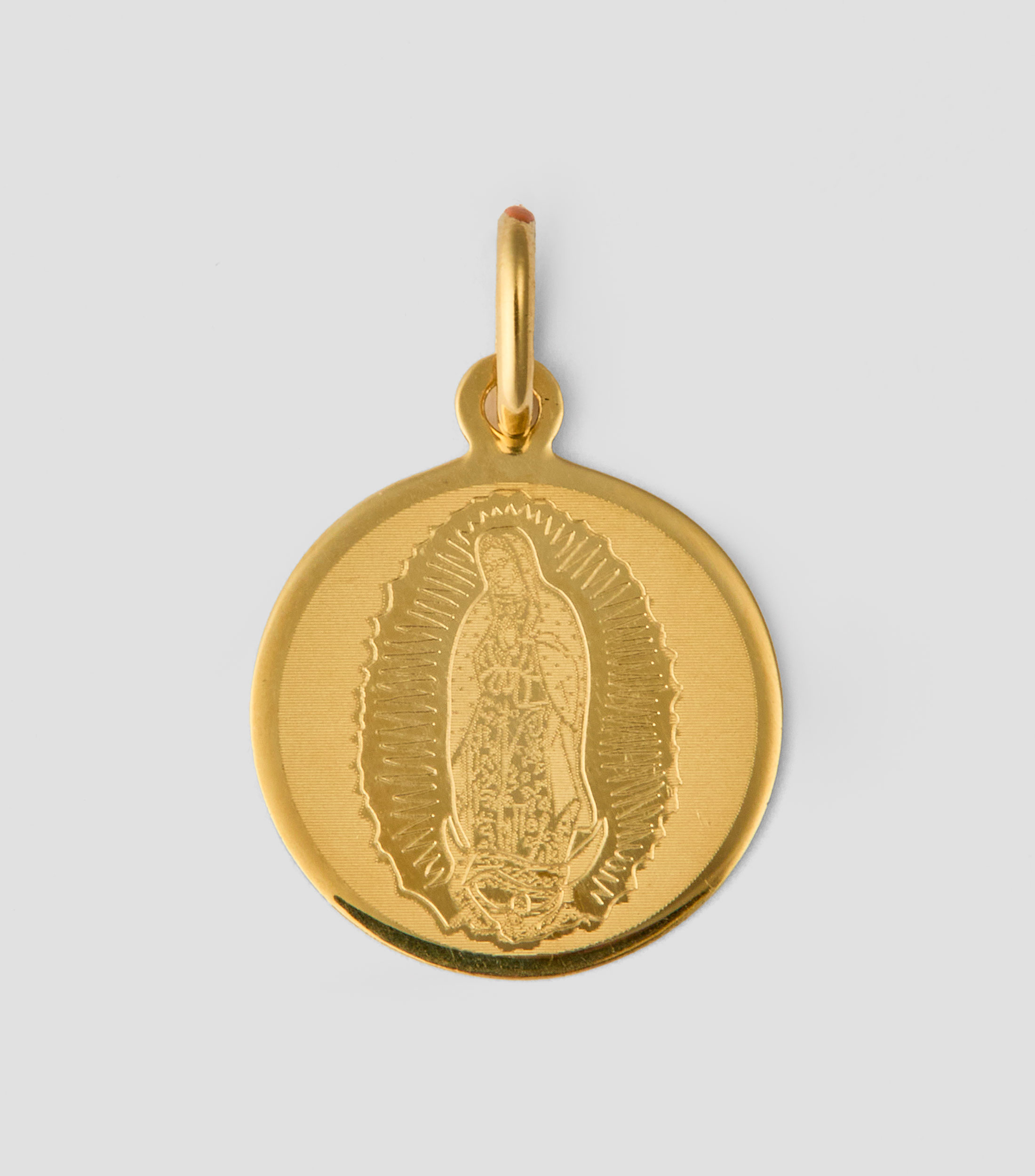 Medalla Virgen de Guadalupe en oro de 14 kilates Unisex