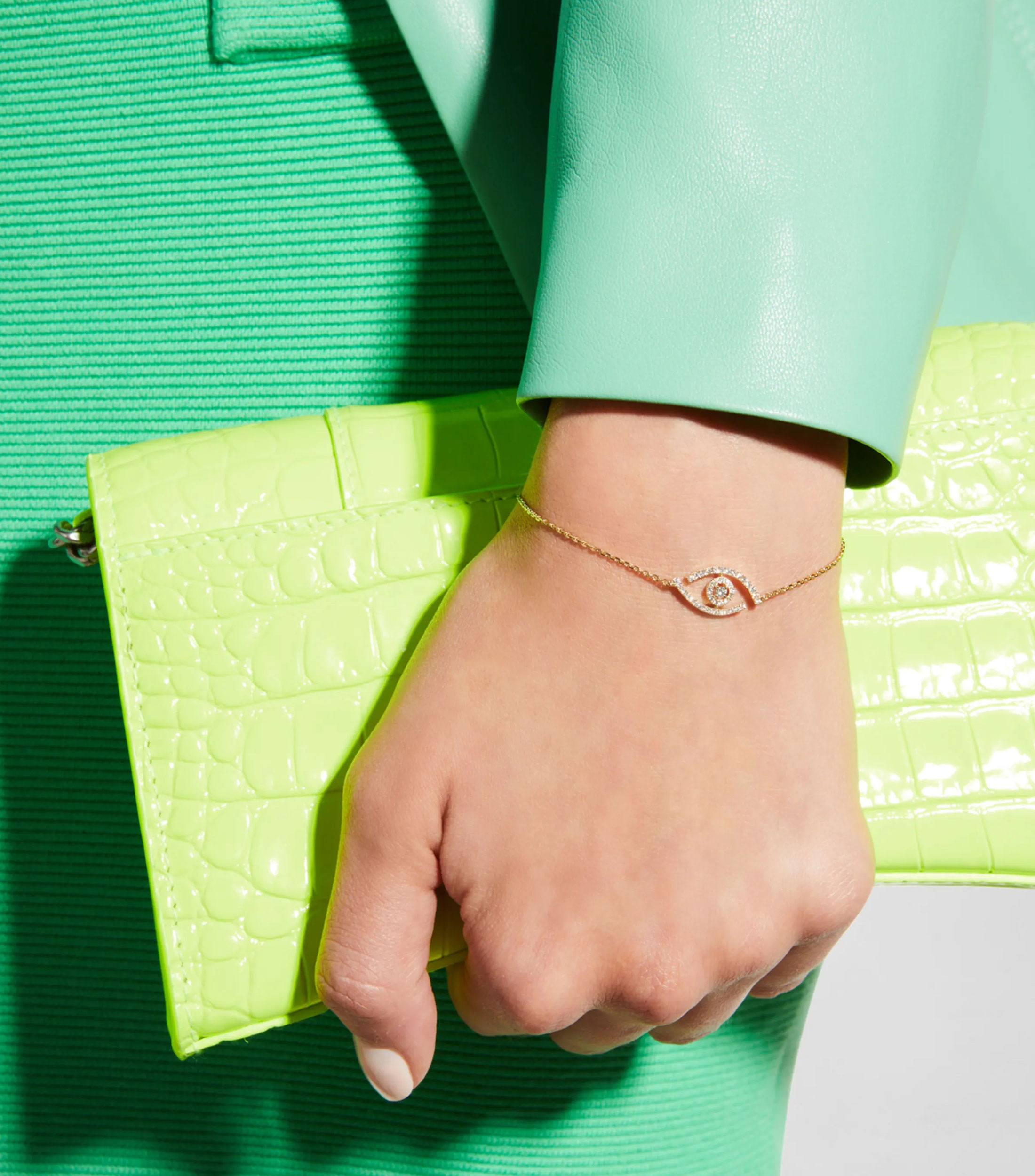 Pulsera en oro amarillo 18 Kts Mujer