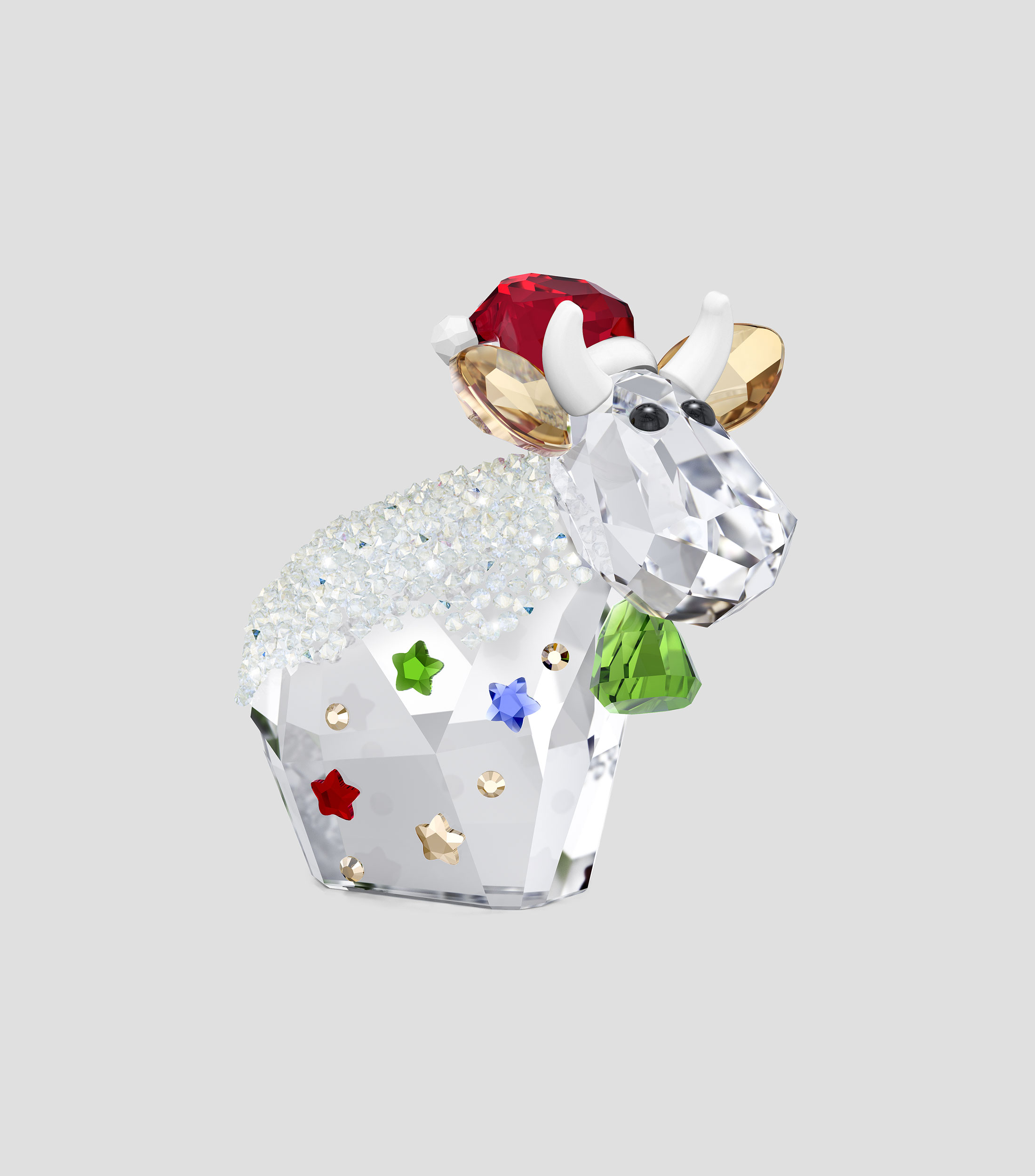 Ornamento navideño Mo en cristal
