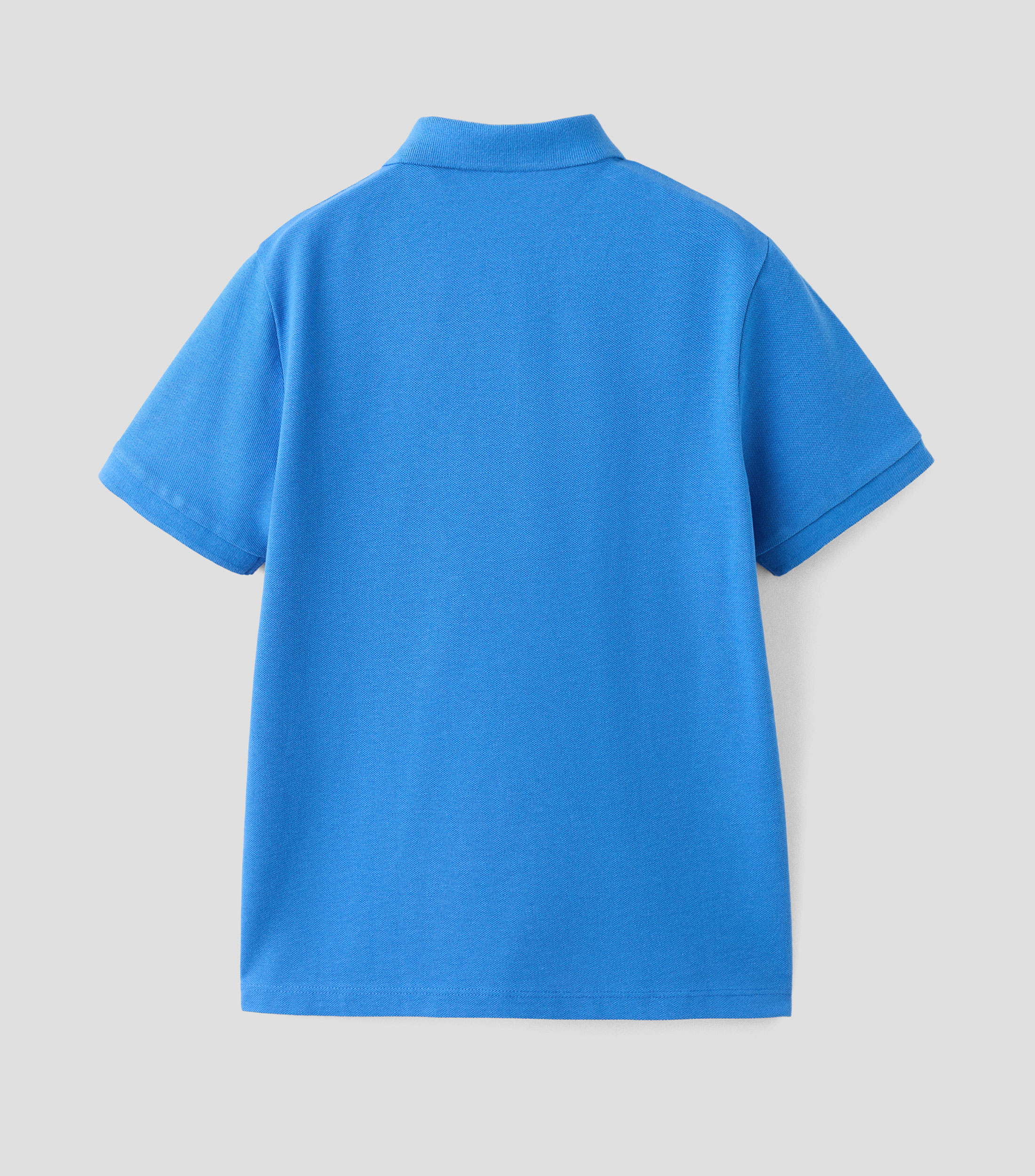 Playera tipo polo manga corta lisa Niño