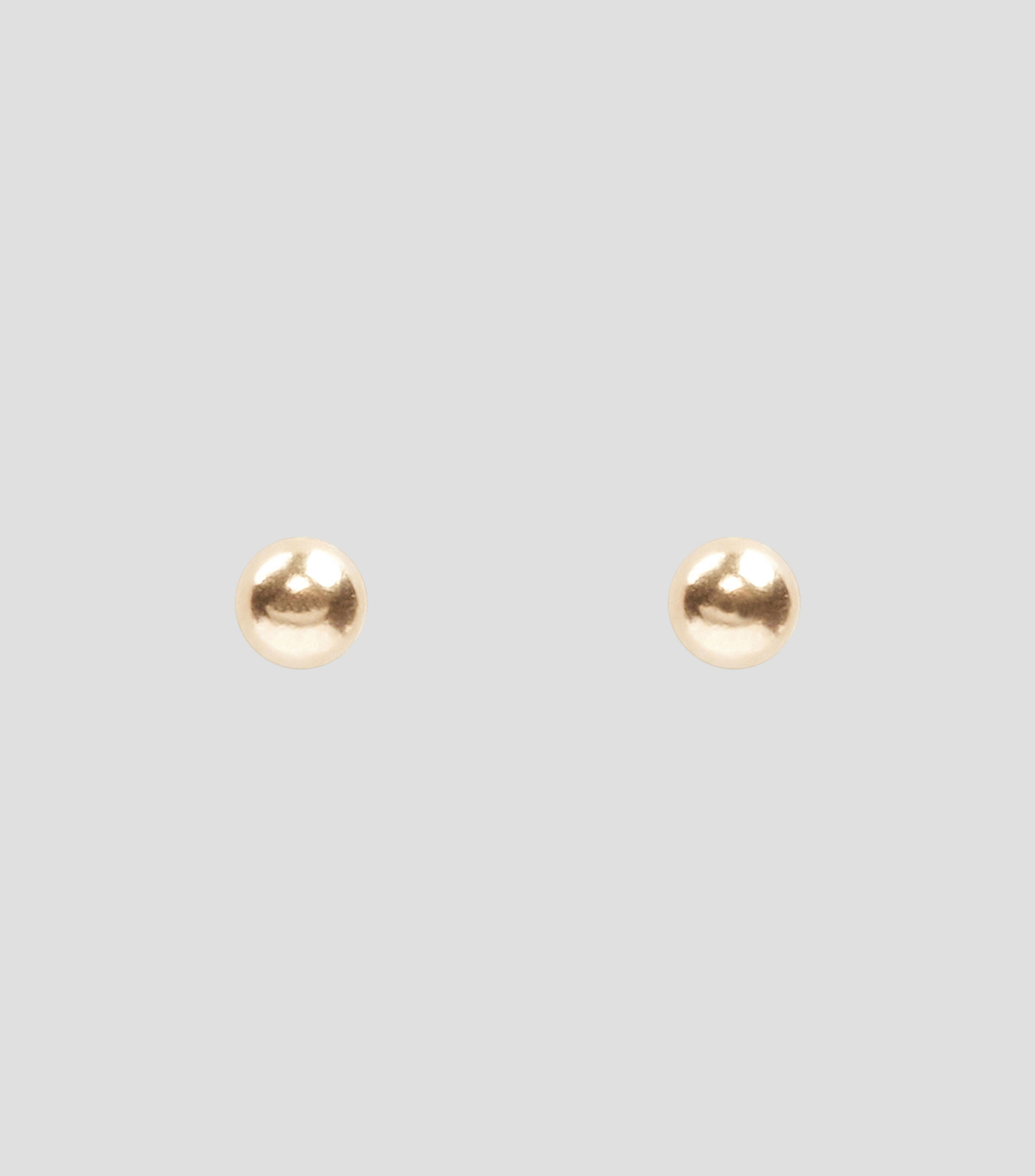 Aretes en oro amarillo de 18 Kts Mujer