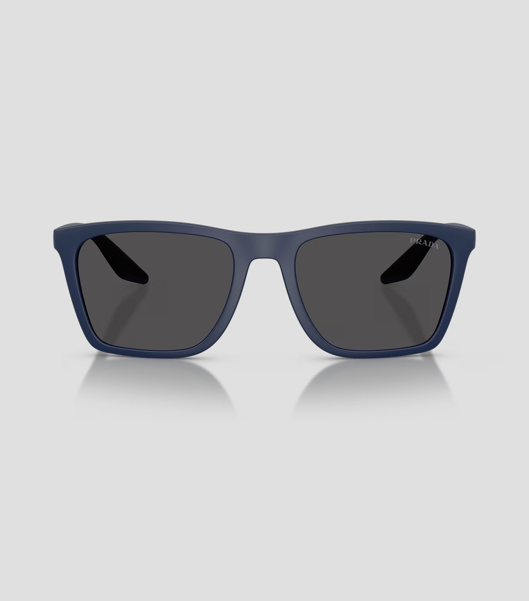 Lentes de sol cuadrados azul Hombre
