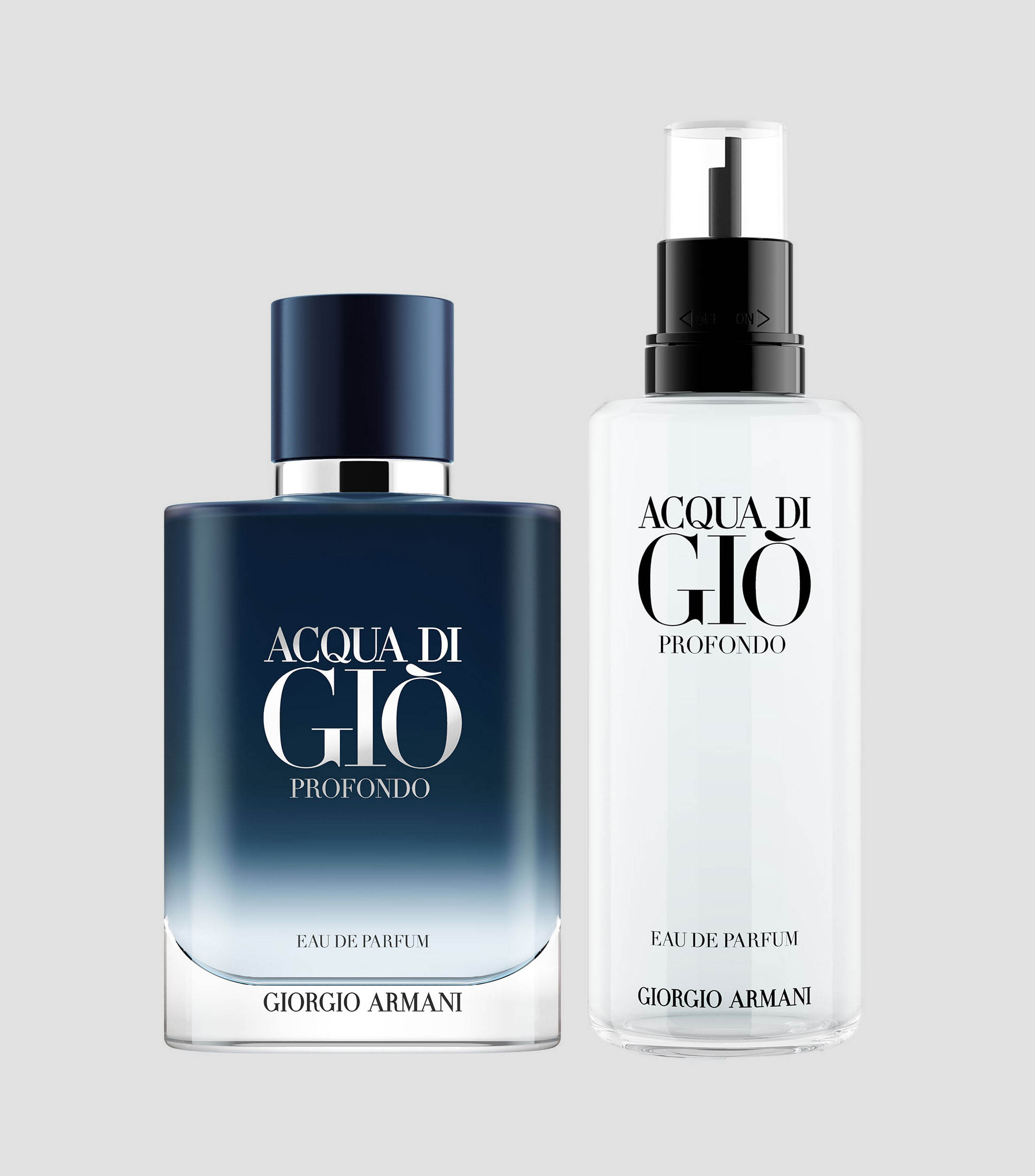 Refill Perfume Acqua Di Gio Profondo Eau de Parfum, 150 ml para Hombre