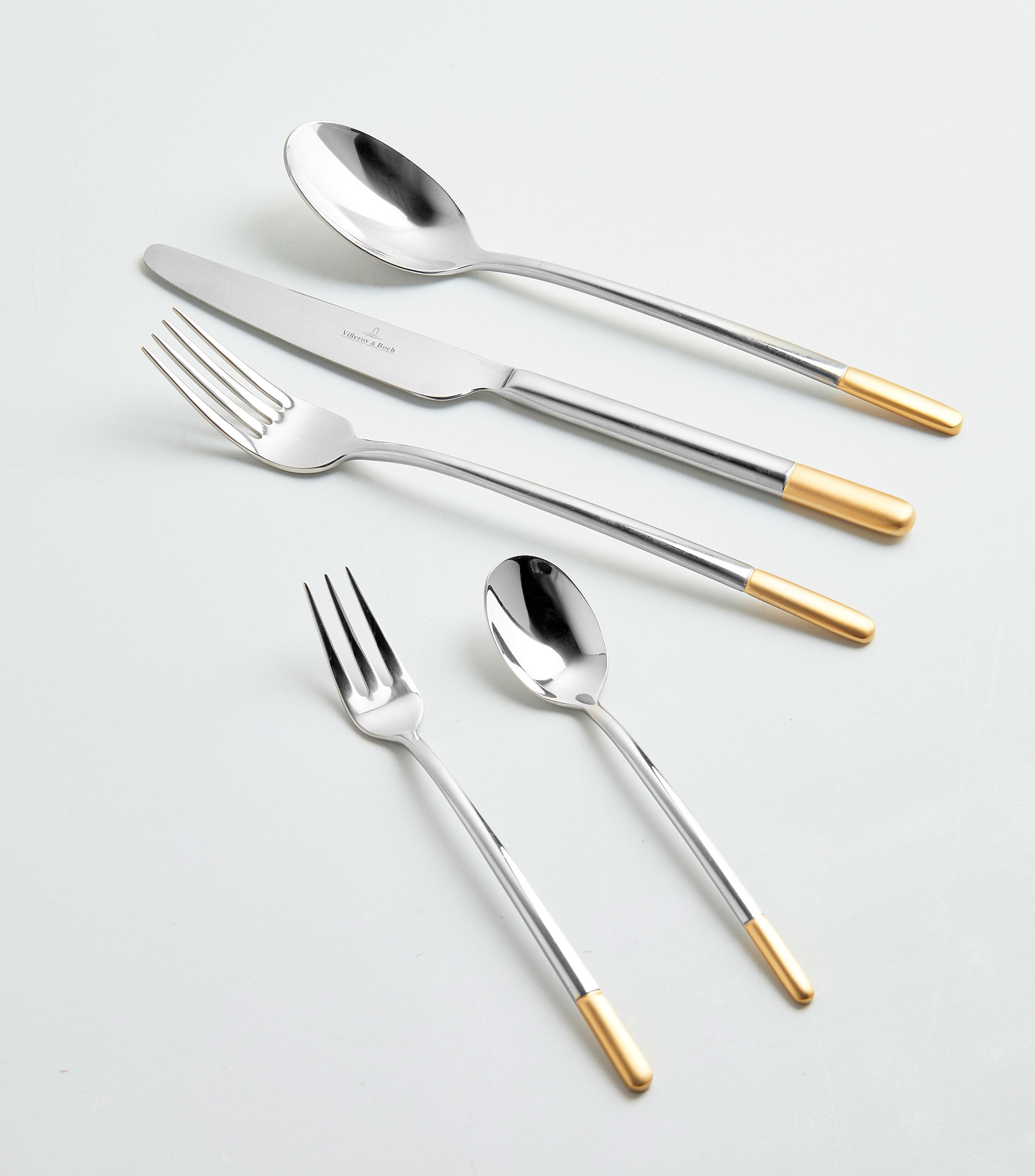 Set de cubiertos 30 piezas en acero inoxidable