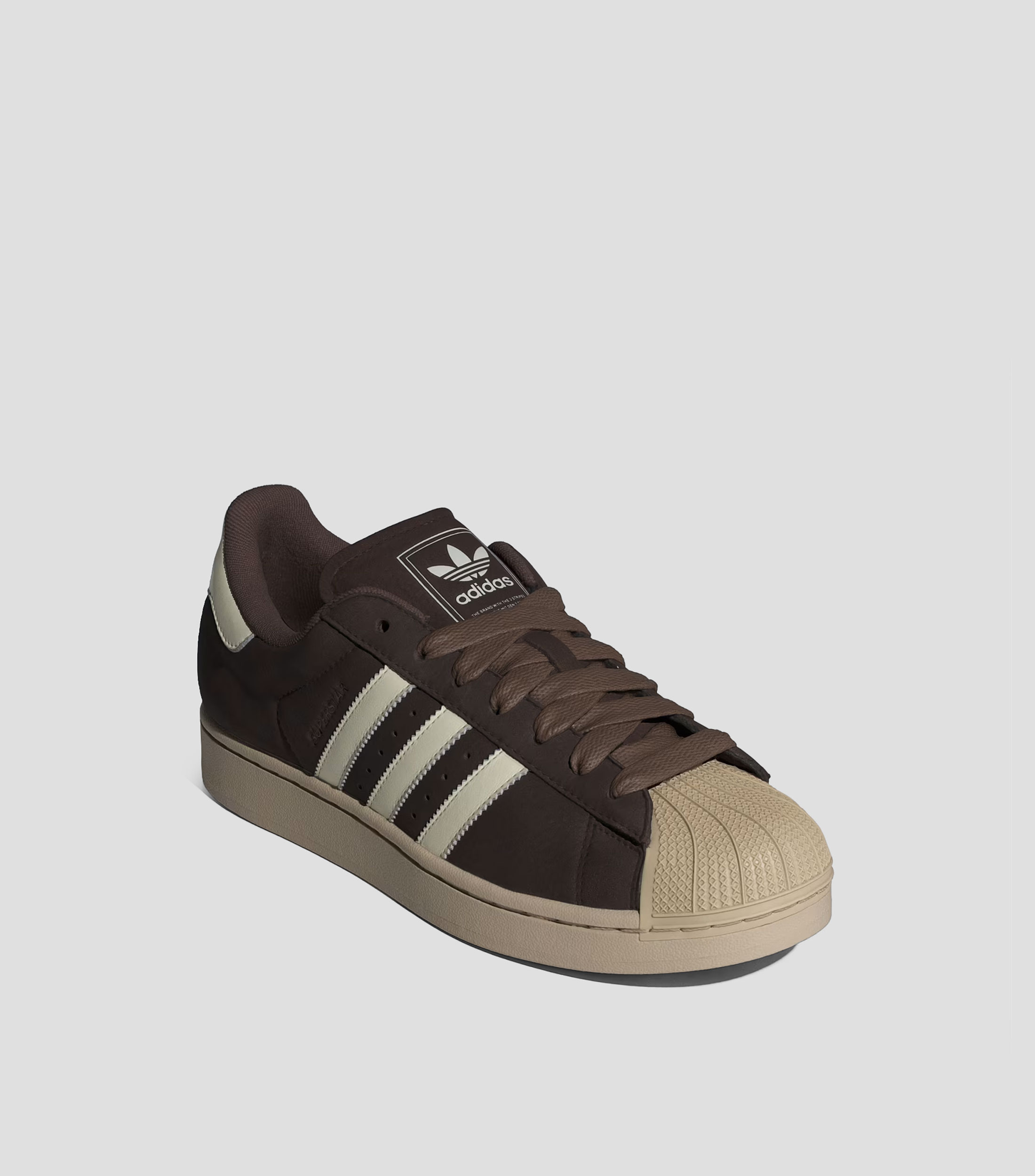 Tenis casuales en piel Superstar II Mujer