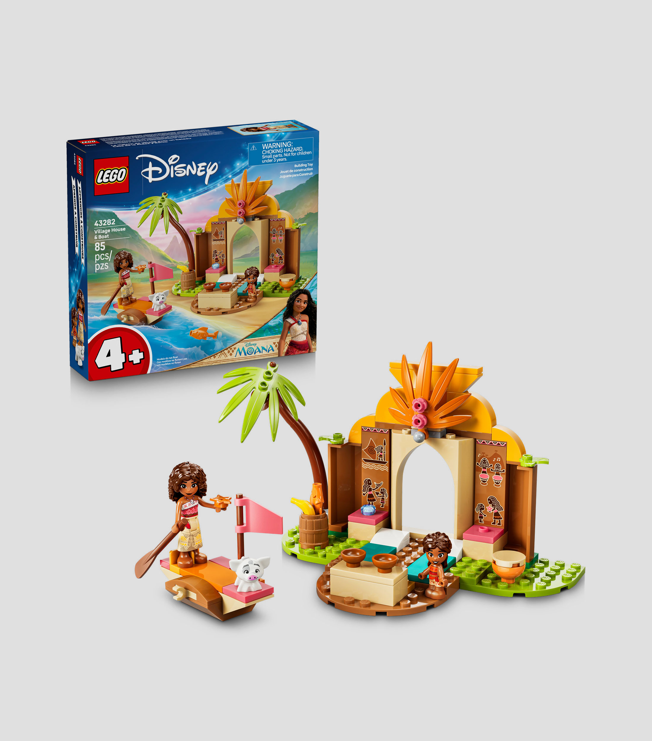 LEGO Disney Princess Casa de la Aldea y Barco