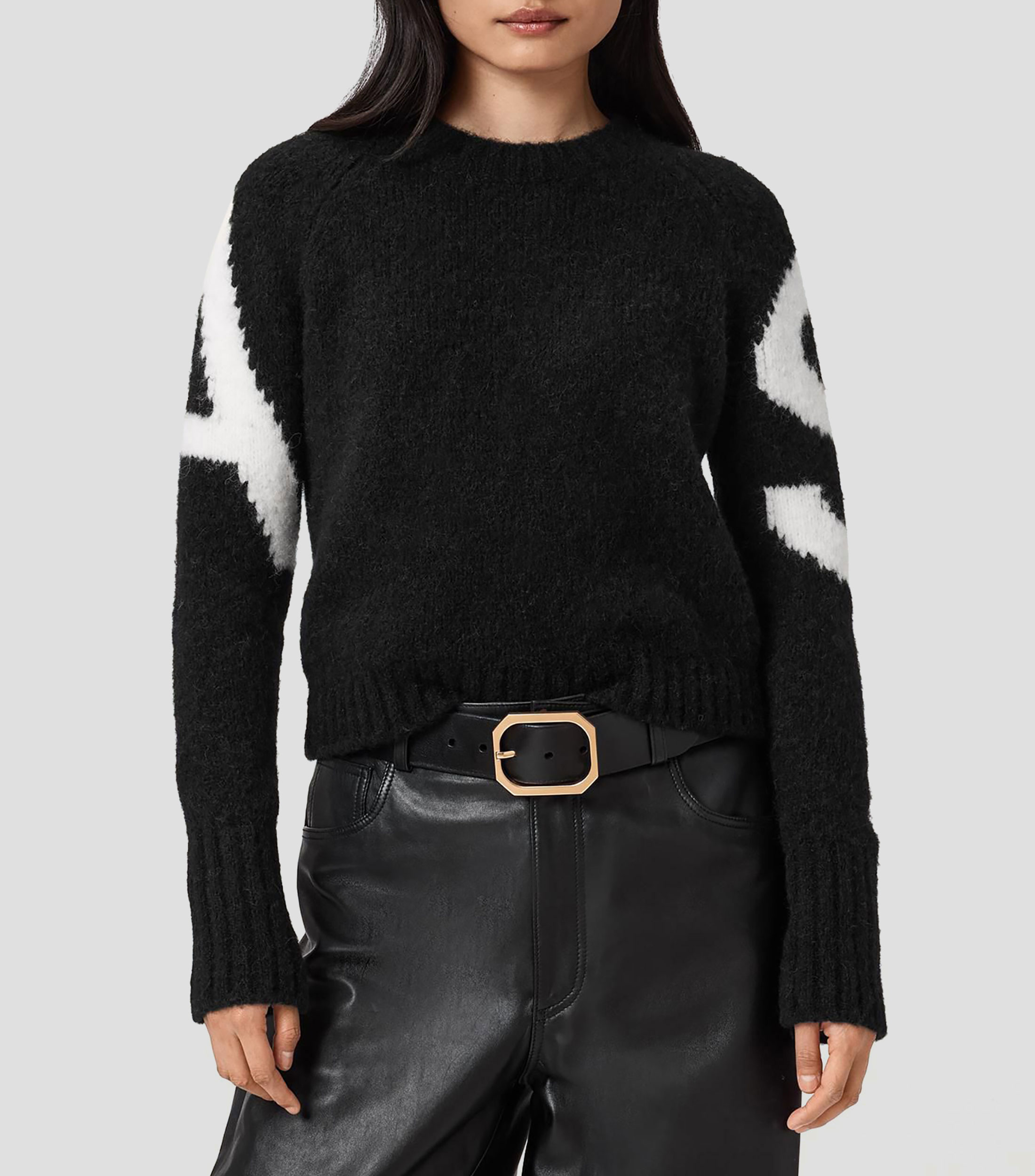 Suéter cuello redondo Mujer