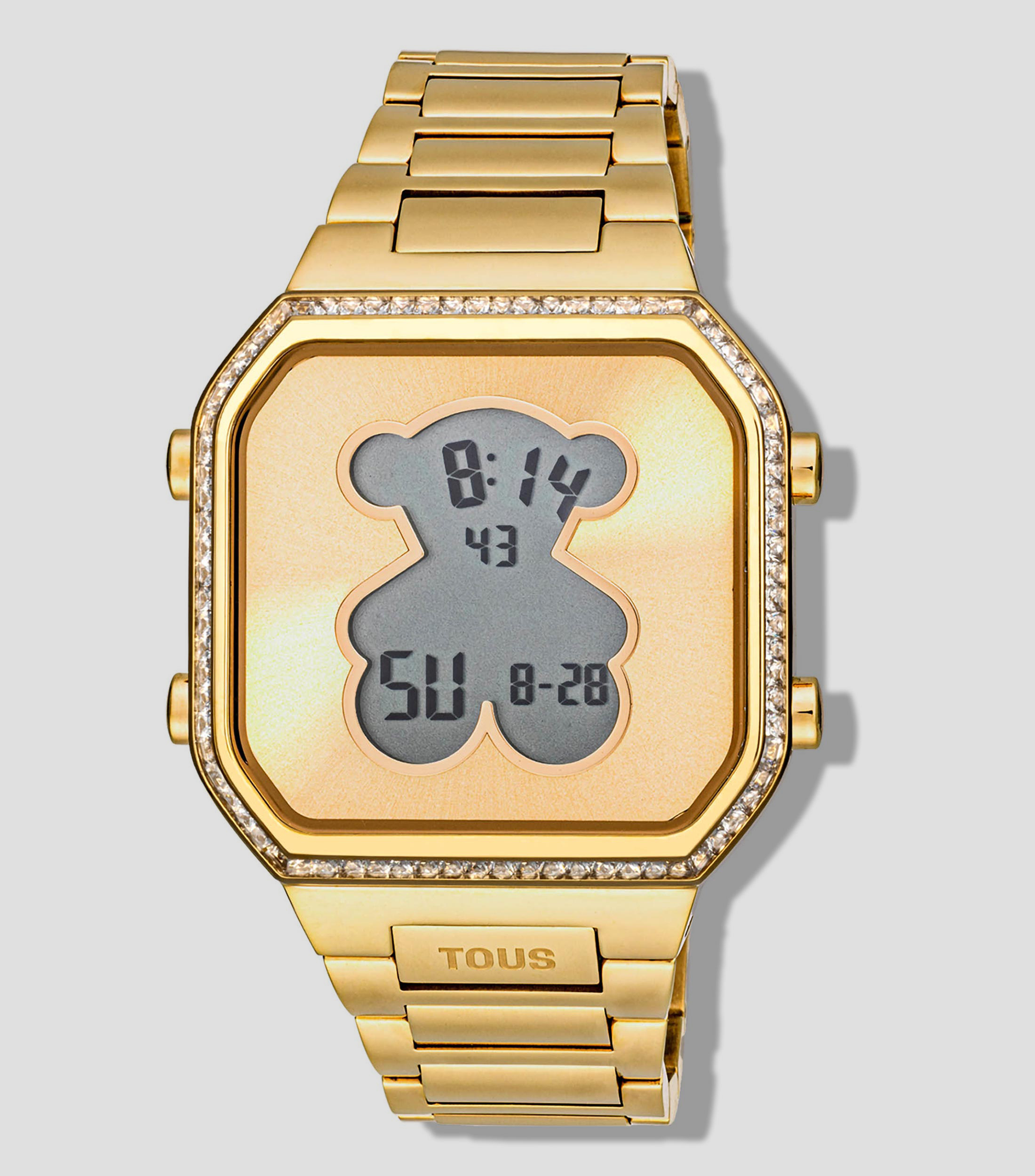 Reloj para mujer D-Bear Casual, Dorado