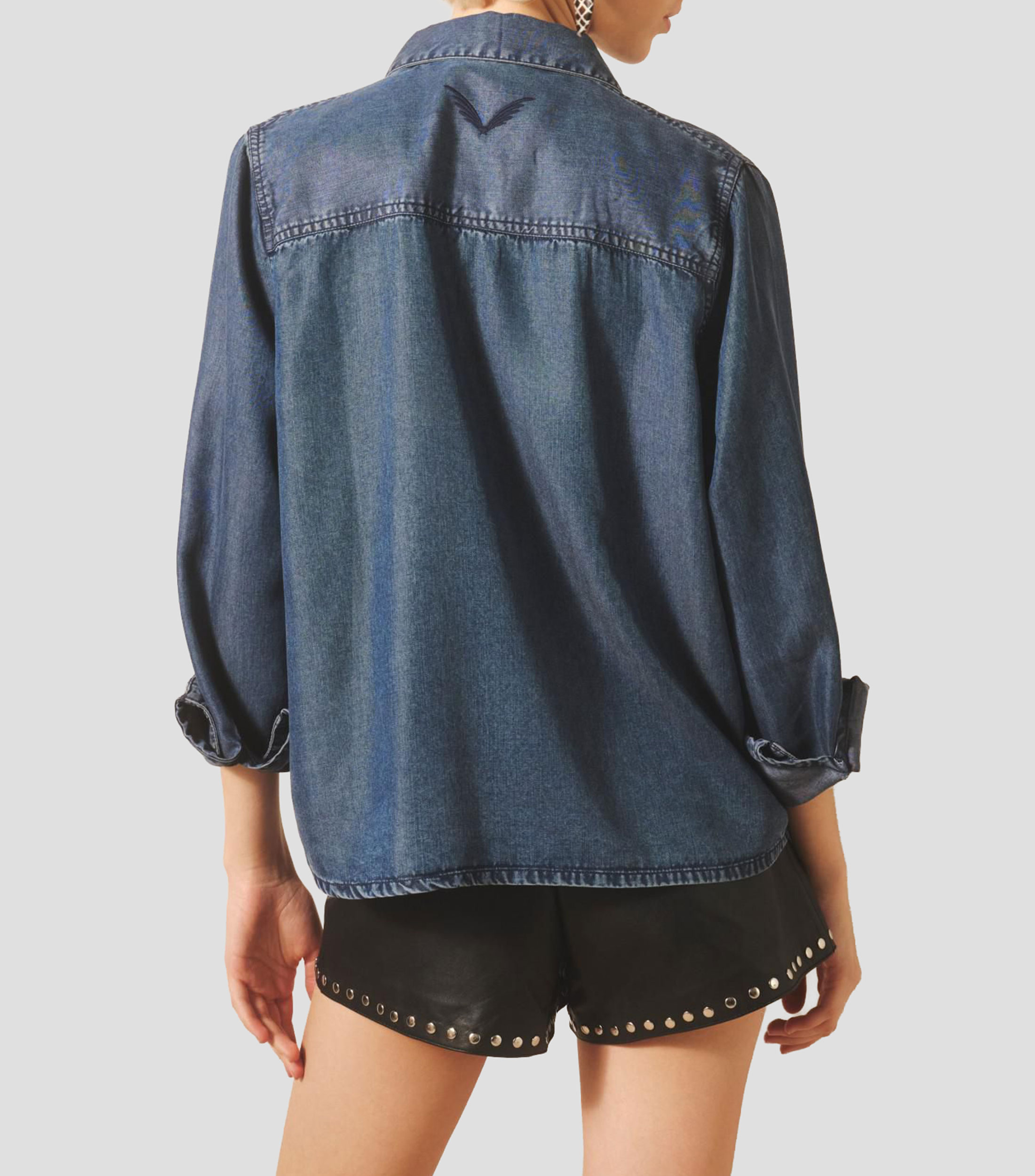 Camisa fantasía manga larga Mujer