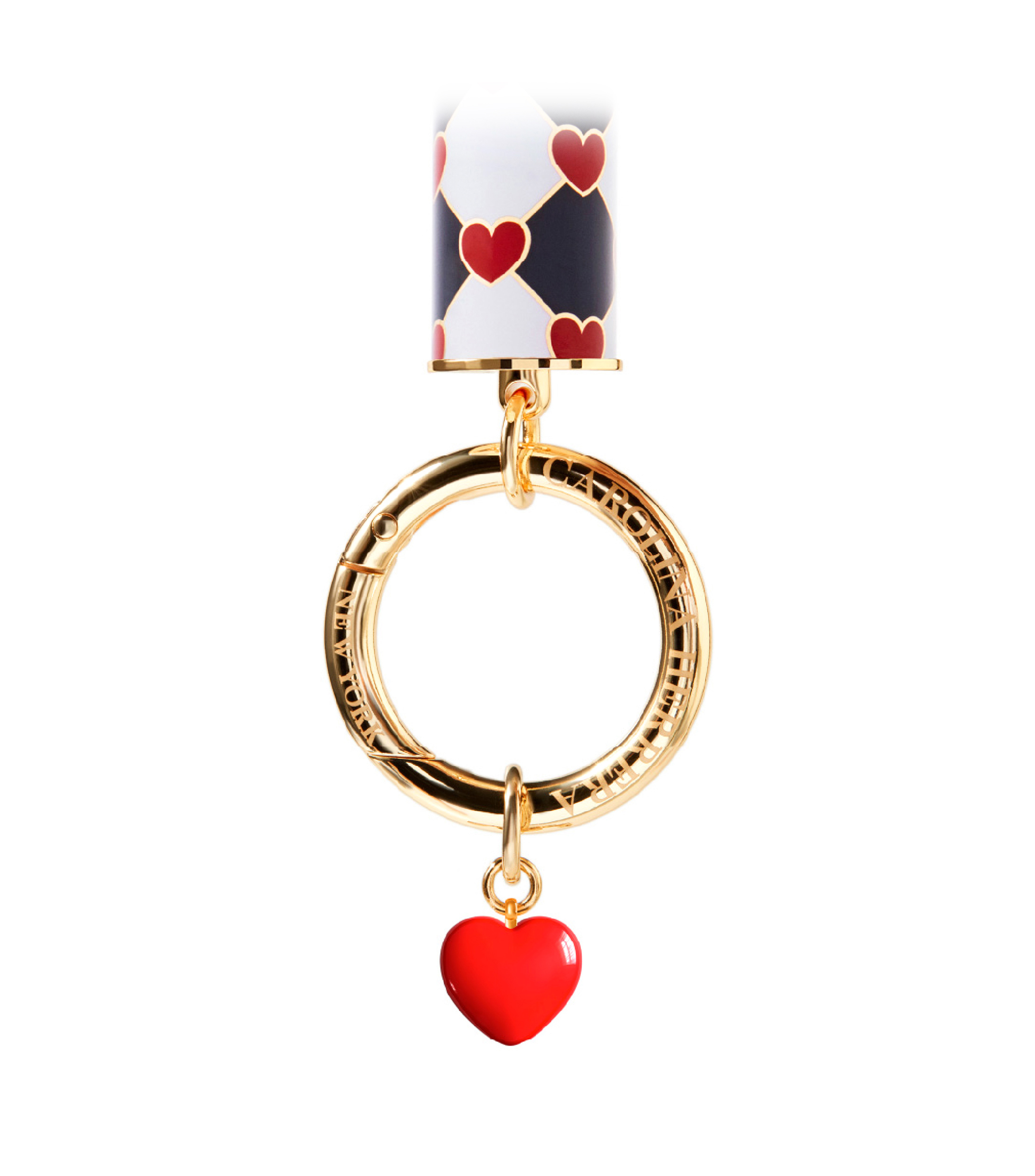 Charm para labial, amuleto de corazon