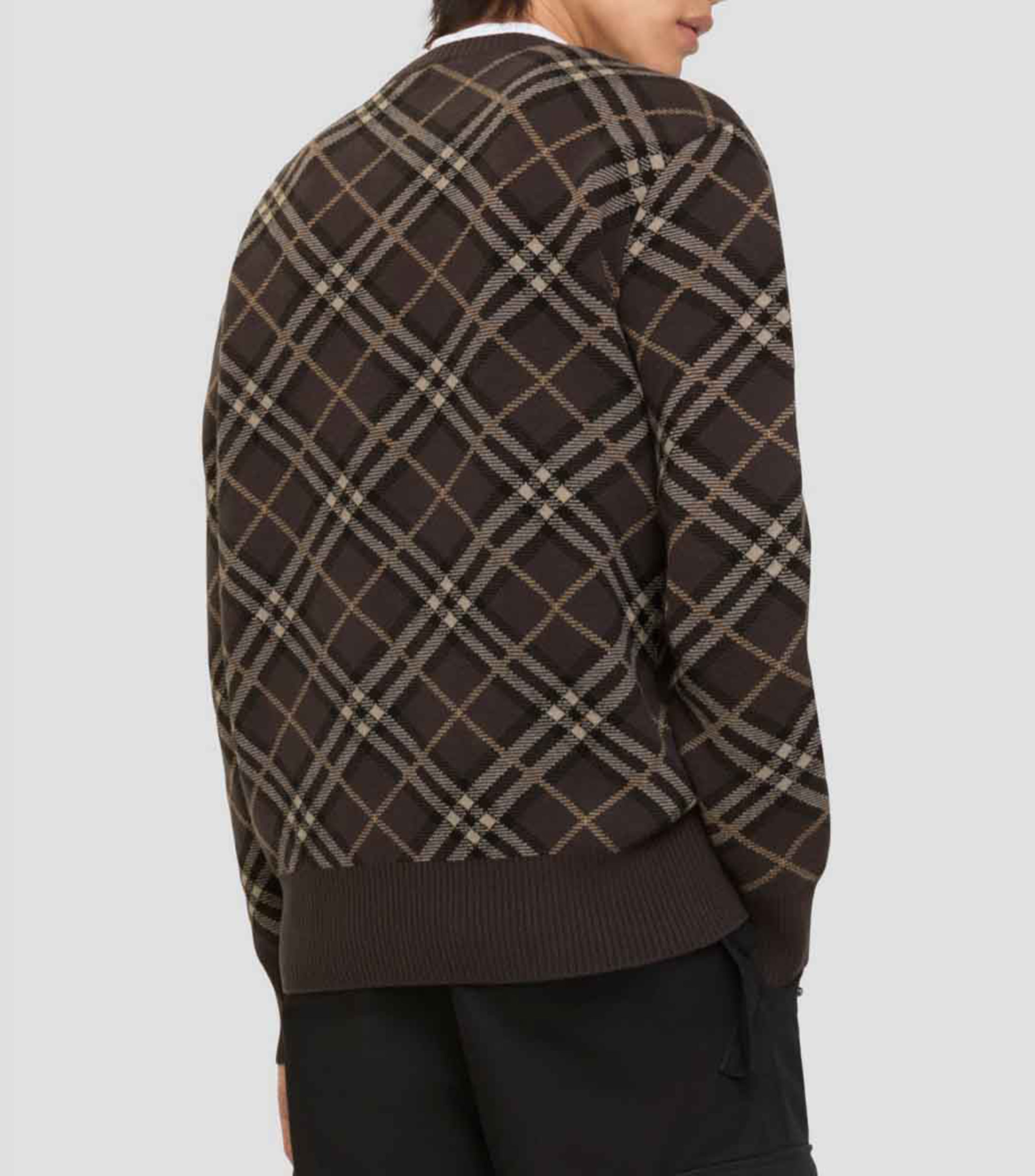 Suéter cuello redondo Hombre
