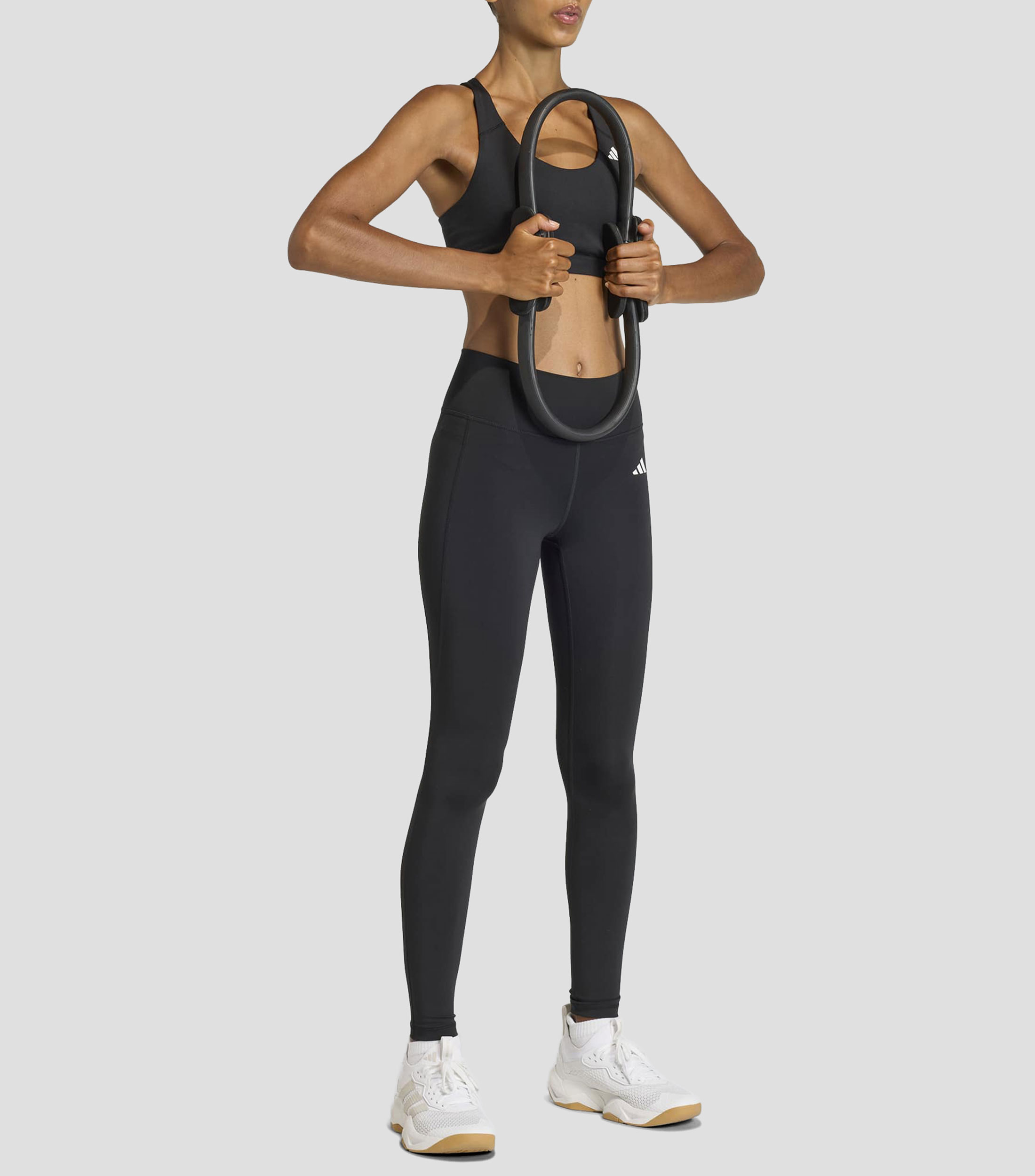 Top para entrenamiento Optimé Essentials Workout liso Mujer