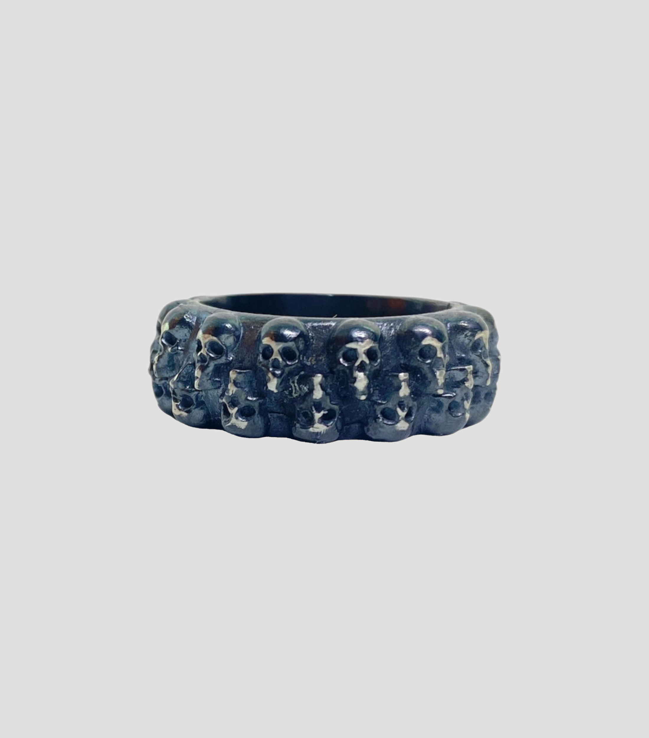 Anillo en Plata .925 Calaveras Unisex