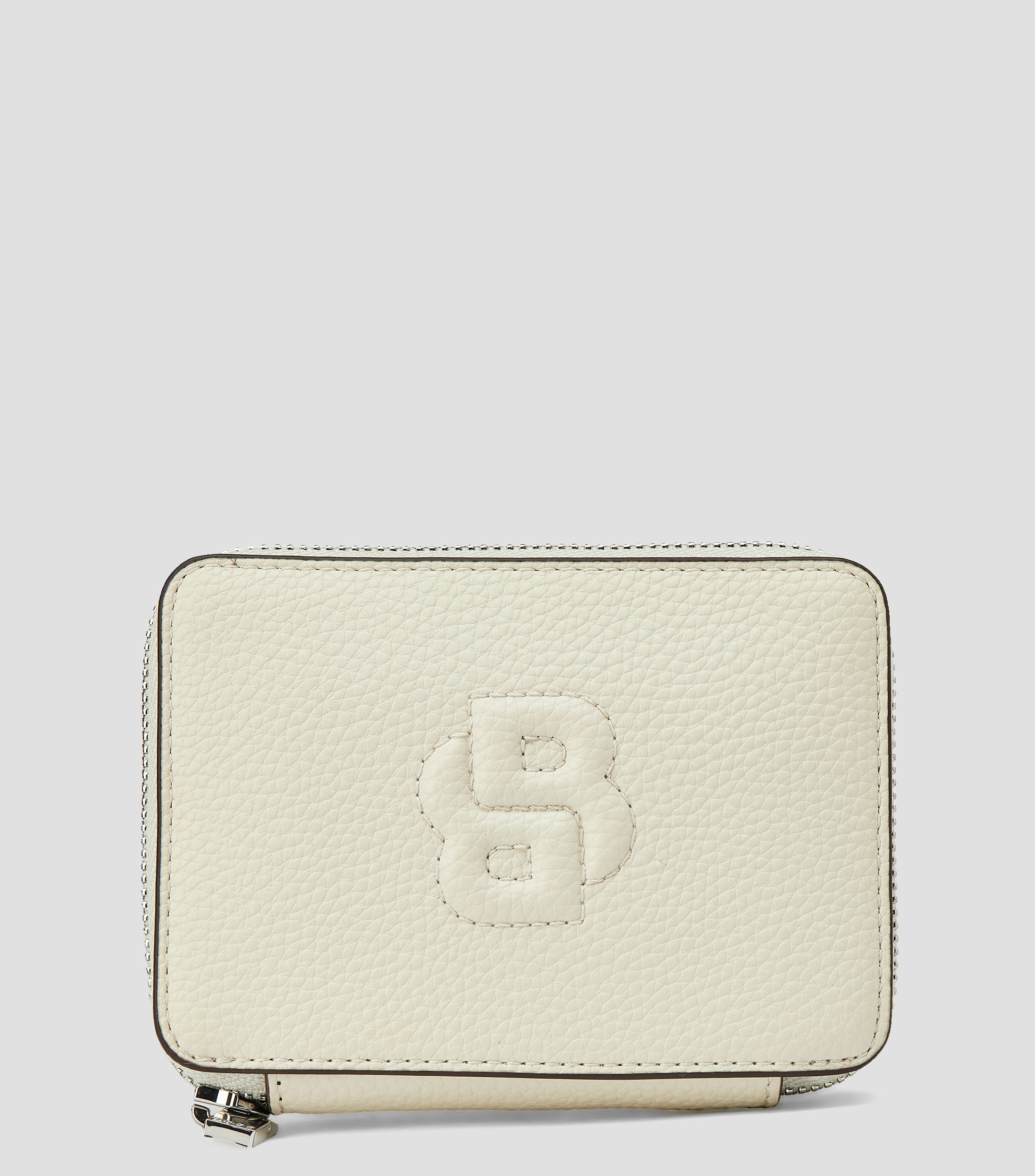 Cartera Boss pequeña granulada con monograma Double B Mujer