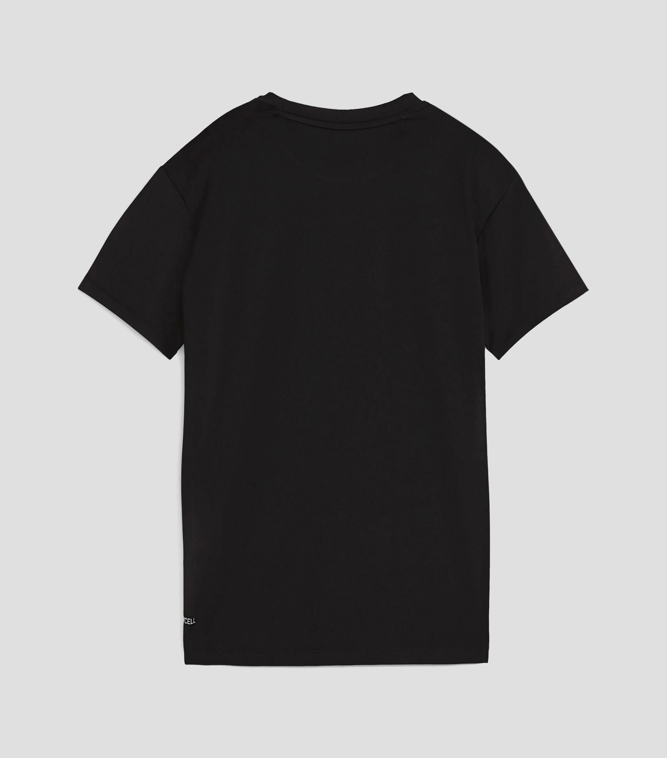 Playera cuello redondo manga corta estampada Niña