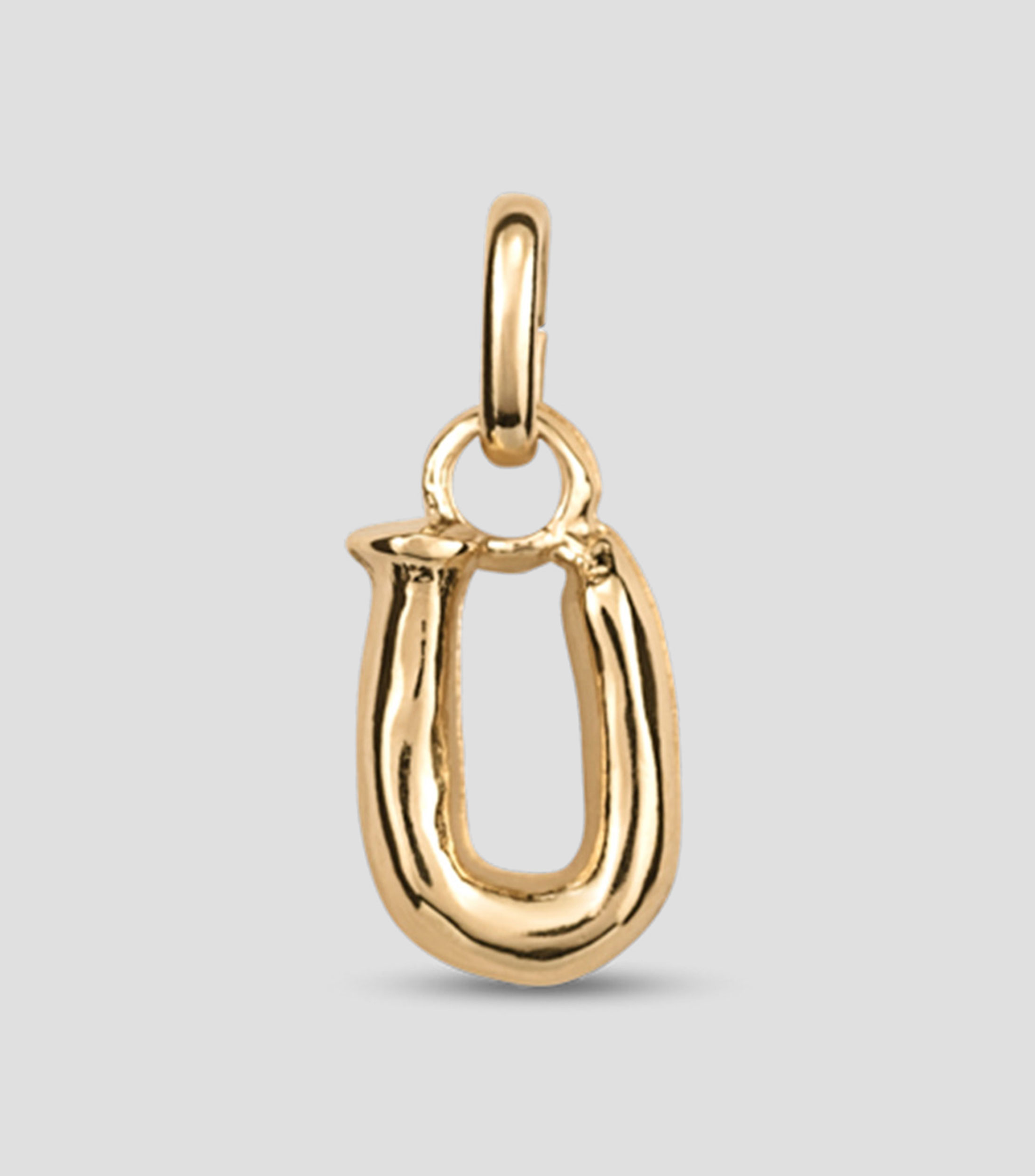 Charm letra U con argolla Mujer