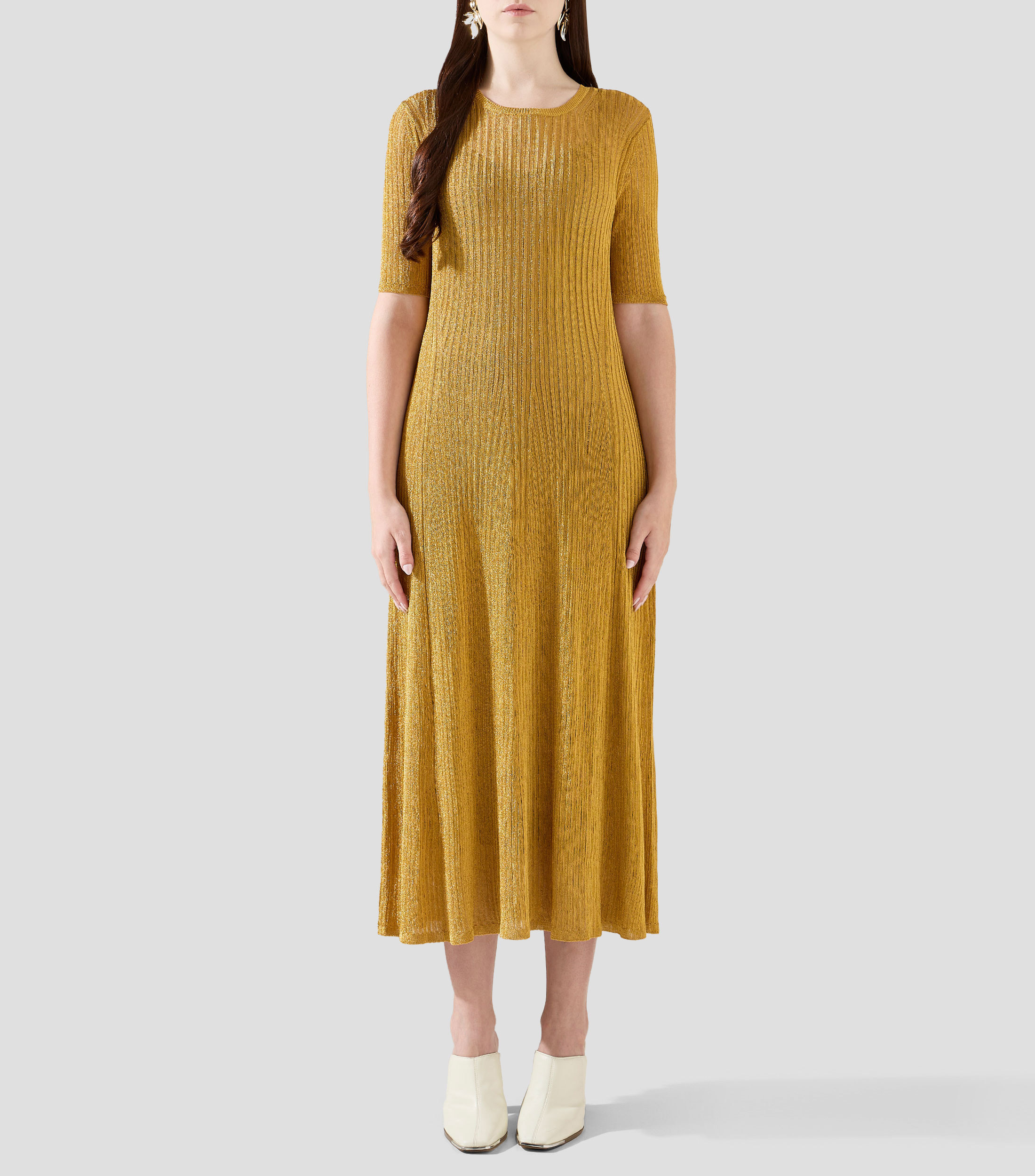 Vestido maxi abrillantado Maxine Mujer