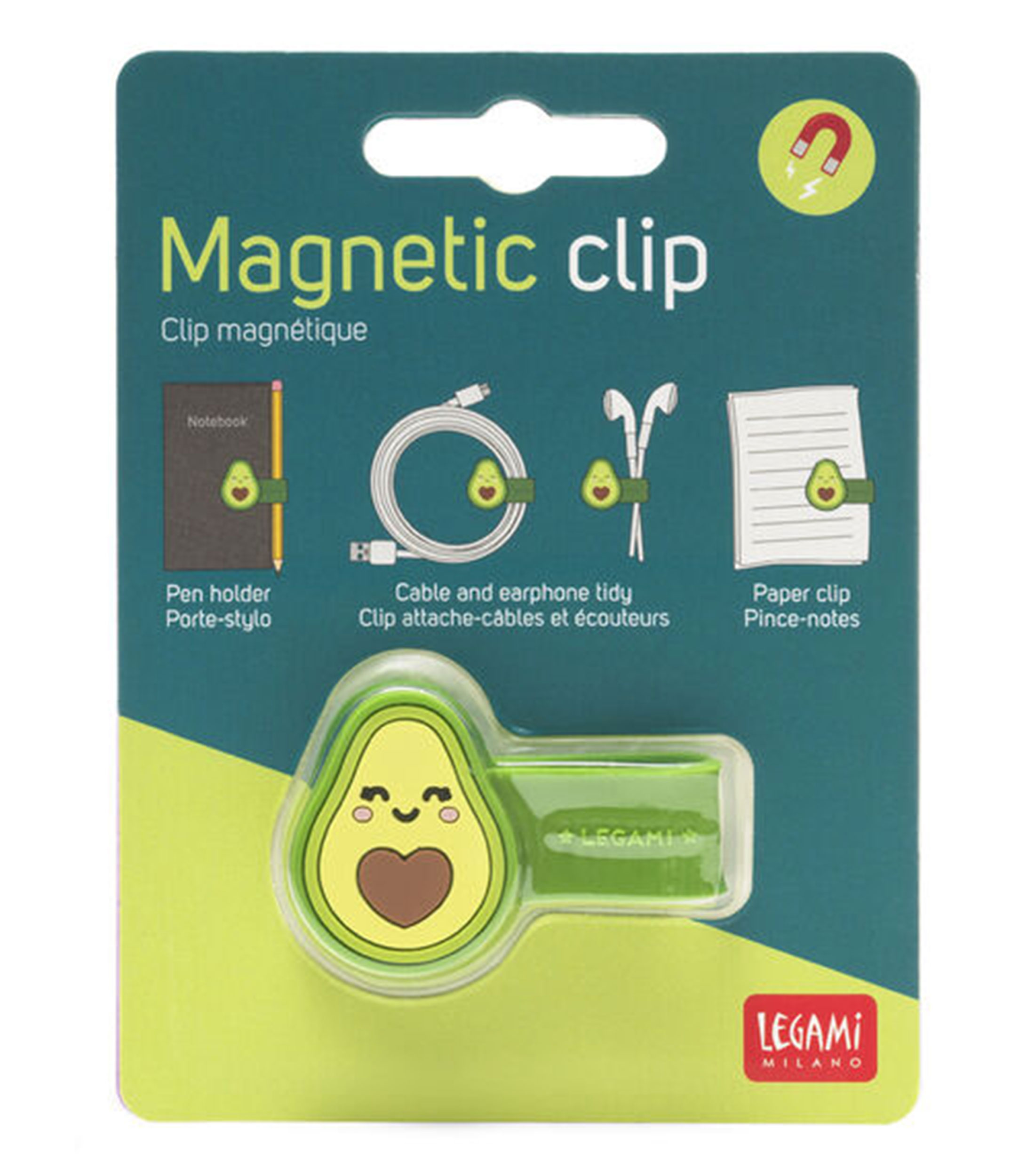Clip magnético Aguacate Niña