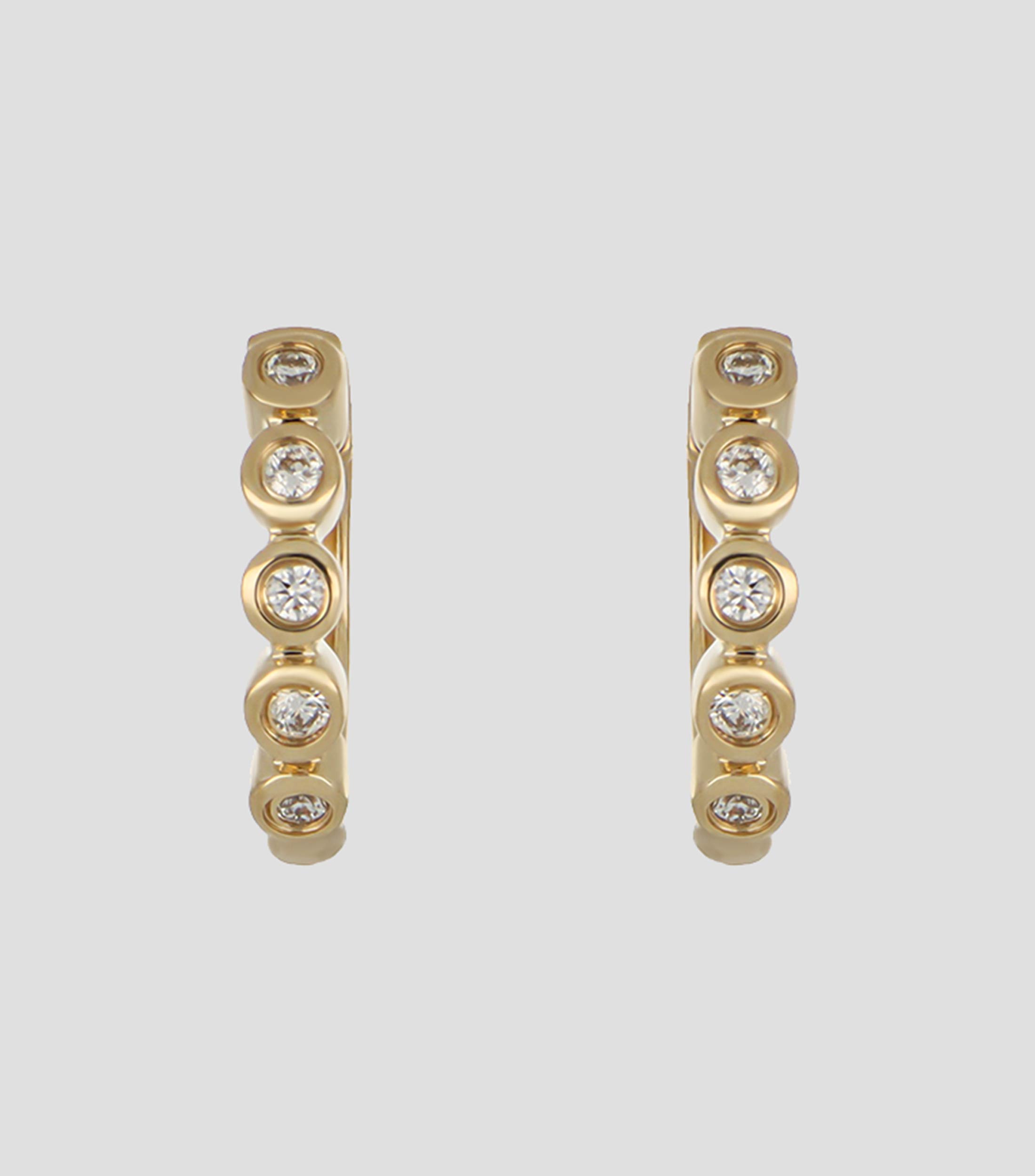 Aretes en Oro de 18 Kilates Mujer