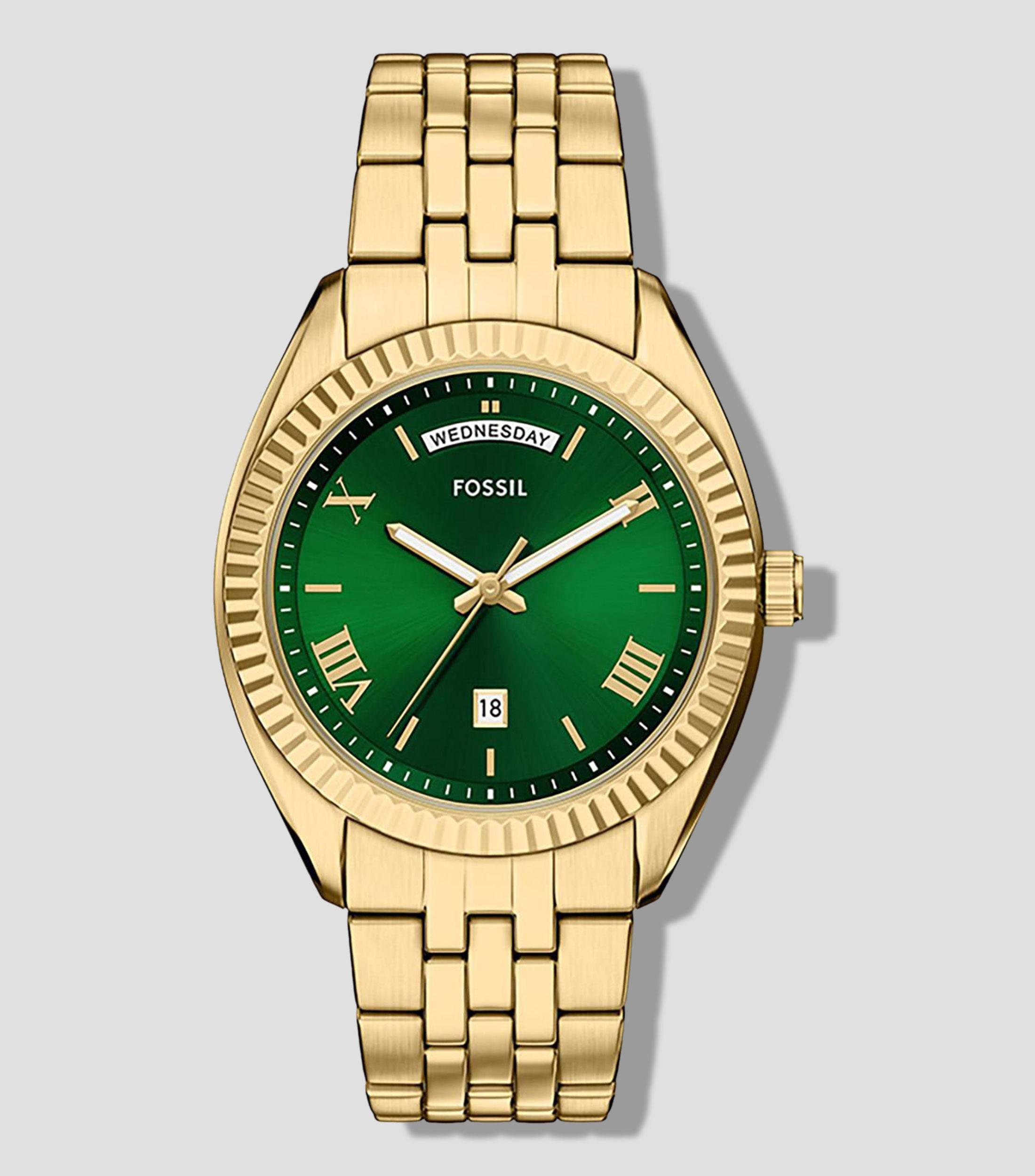 Reloj para hombre Campbell casual dorado