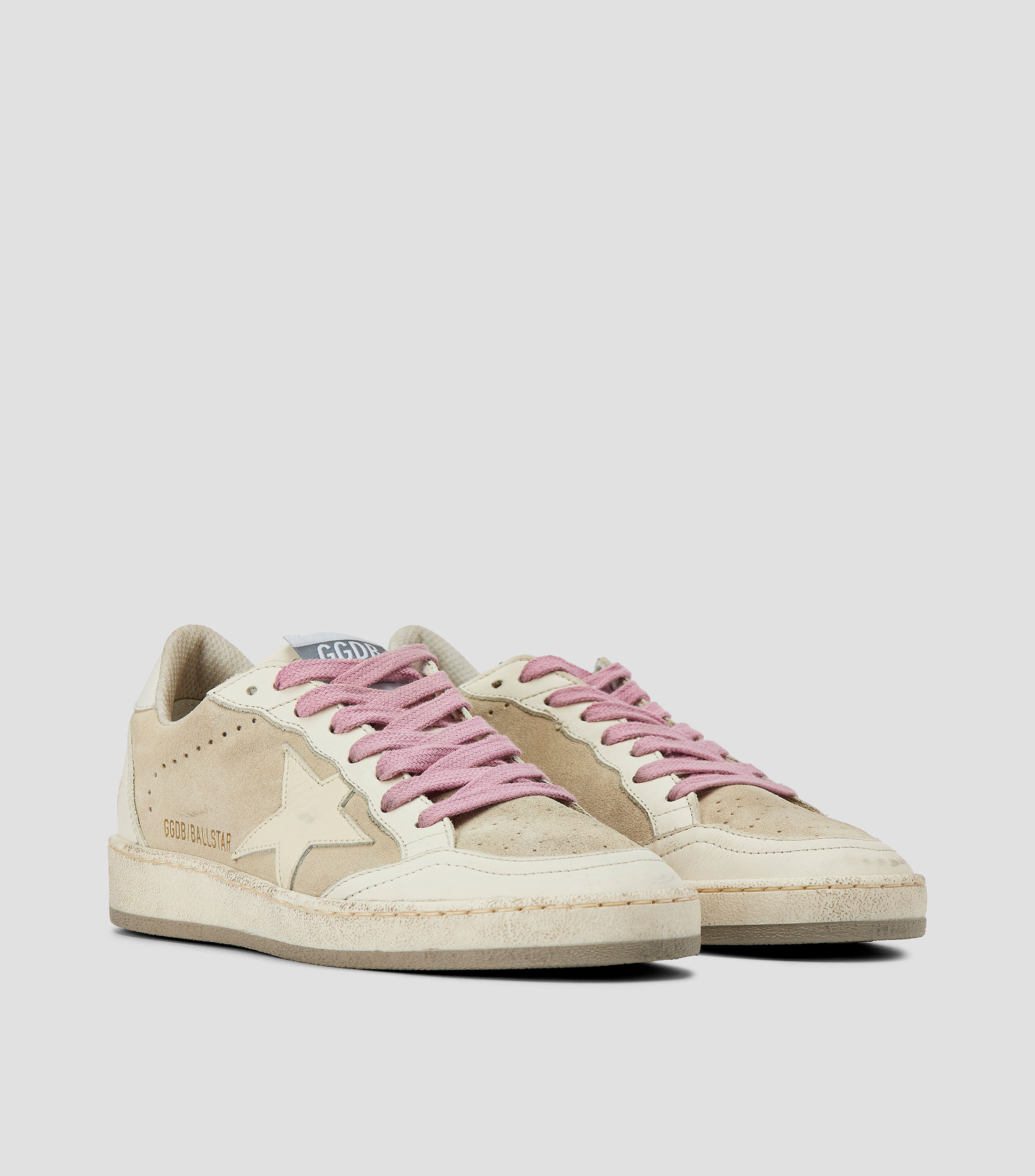 Tenis casuales Ballstar Perla en piel Mujer