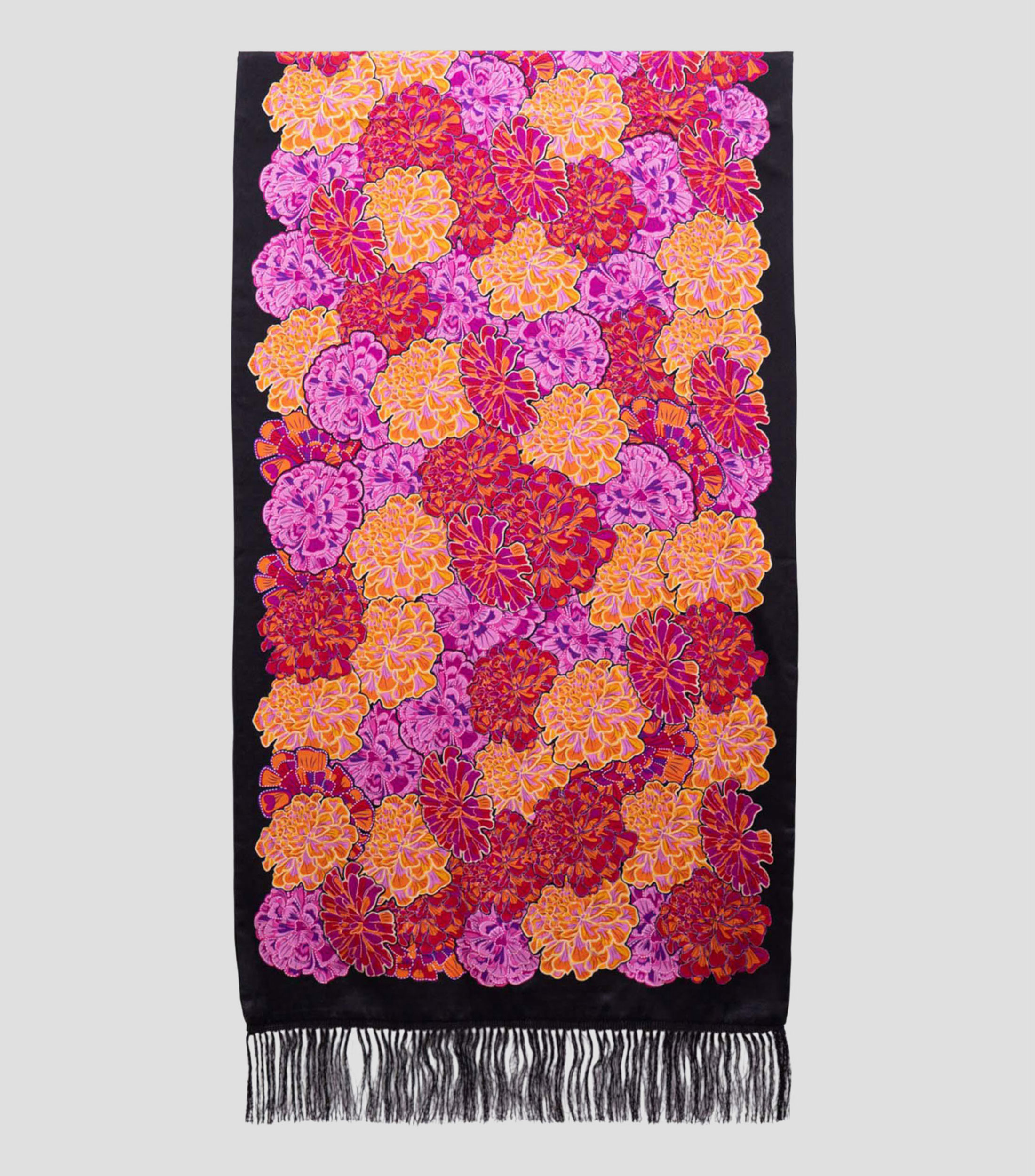 Chalina multicolor estampado Mujer