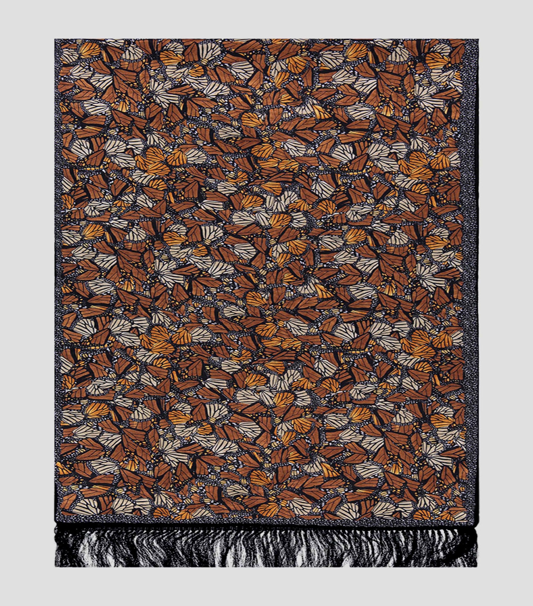 Chalina con estampado multicolor Mujer