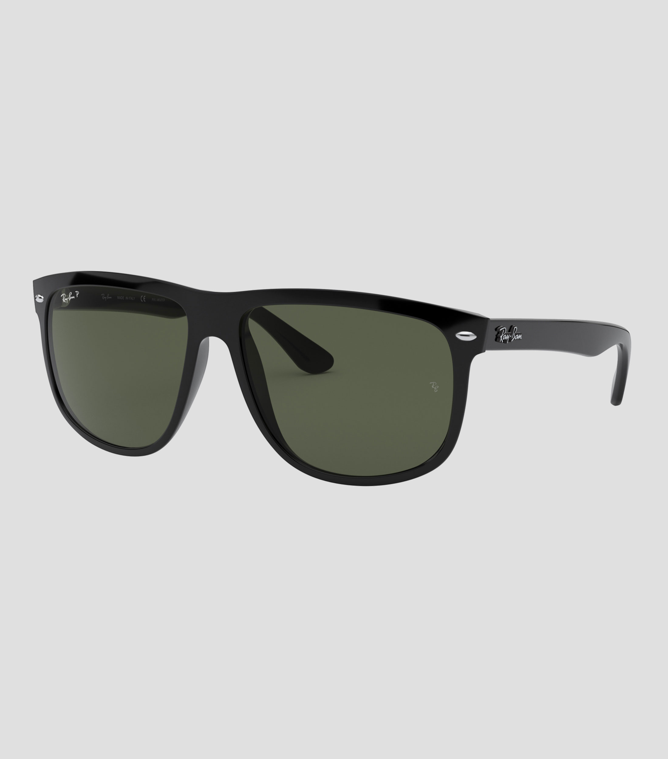 Lentes de sol cuadrados Boyfriend negros Hombre