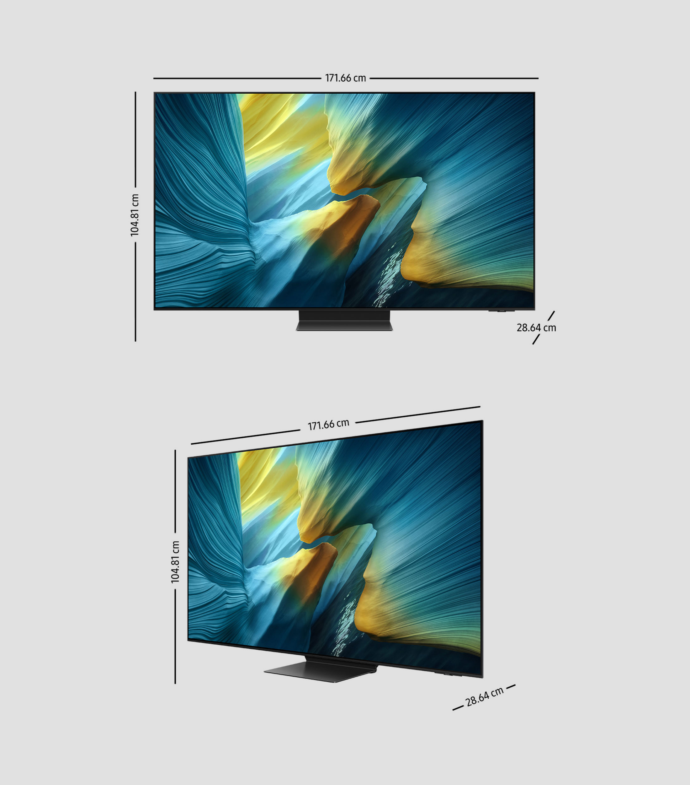 Pantalla 77 Pulgadas plana OLED 4K S95FA