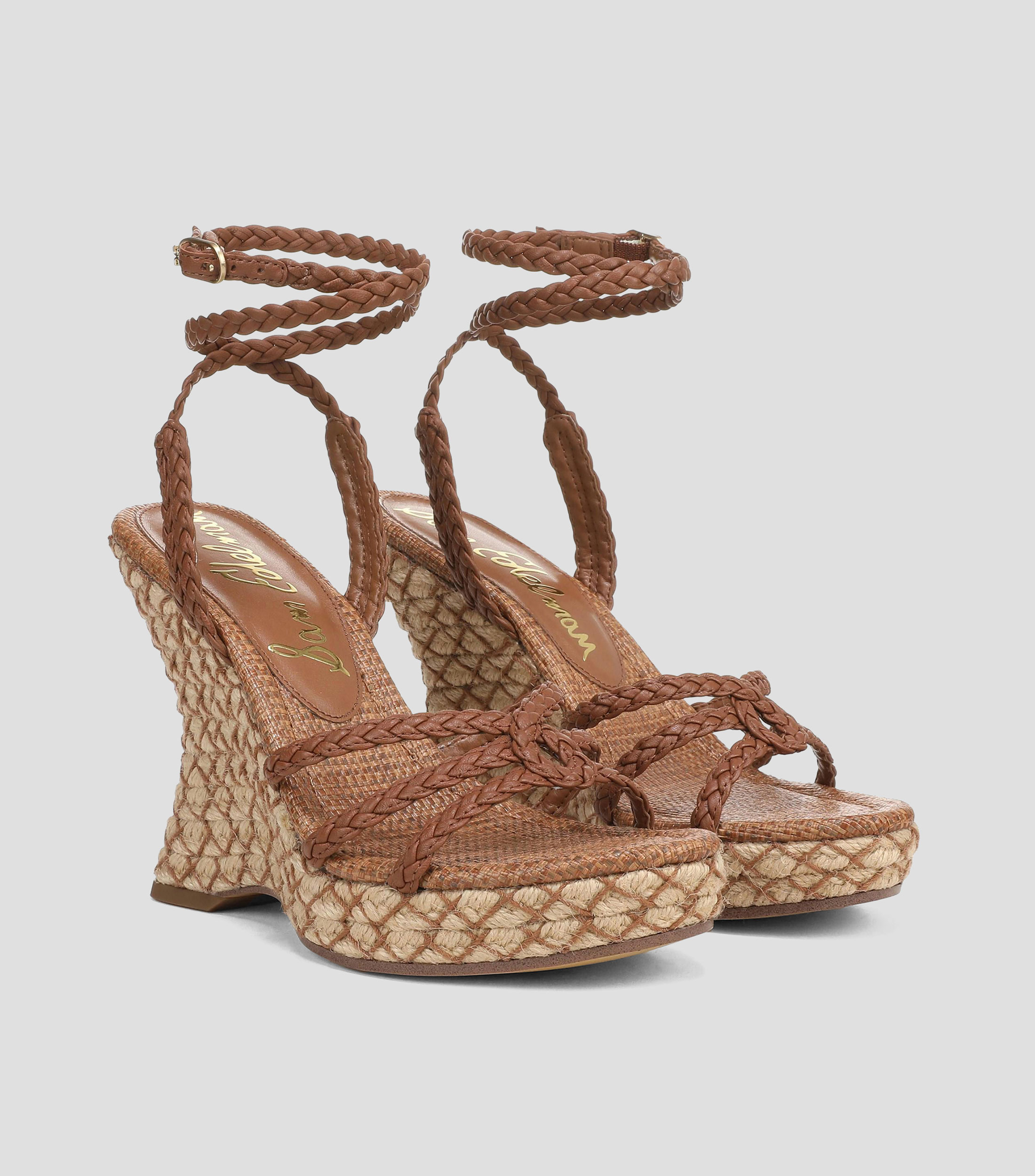 Alpargatas con tacón cuña de 12.1 cm Mujer