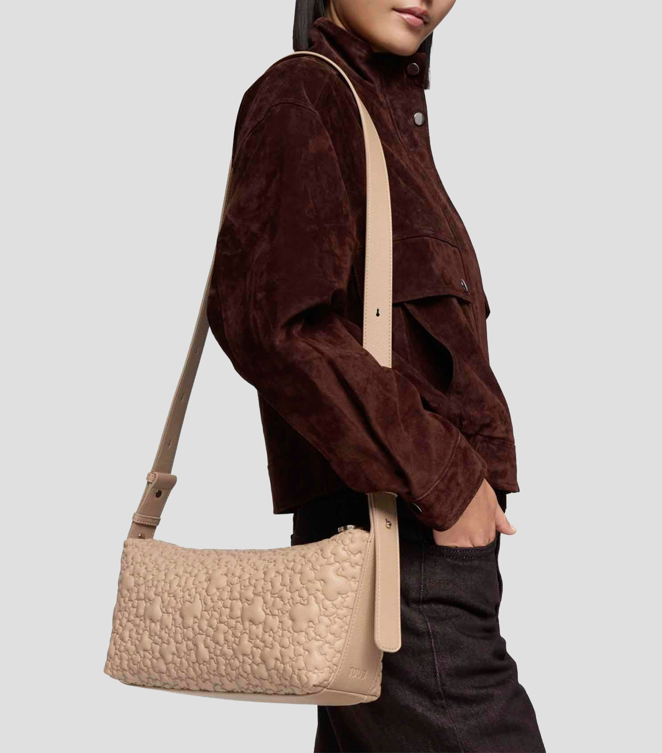 Bolsa shoulder Puffy Bear monogram Mujer