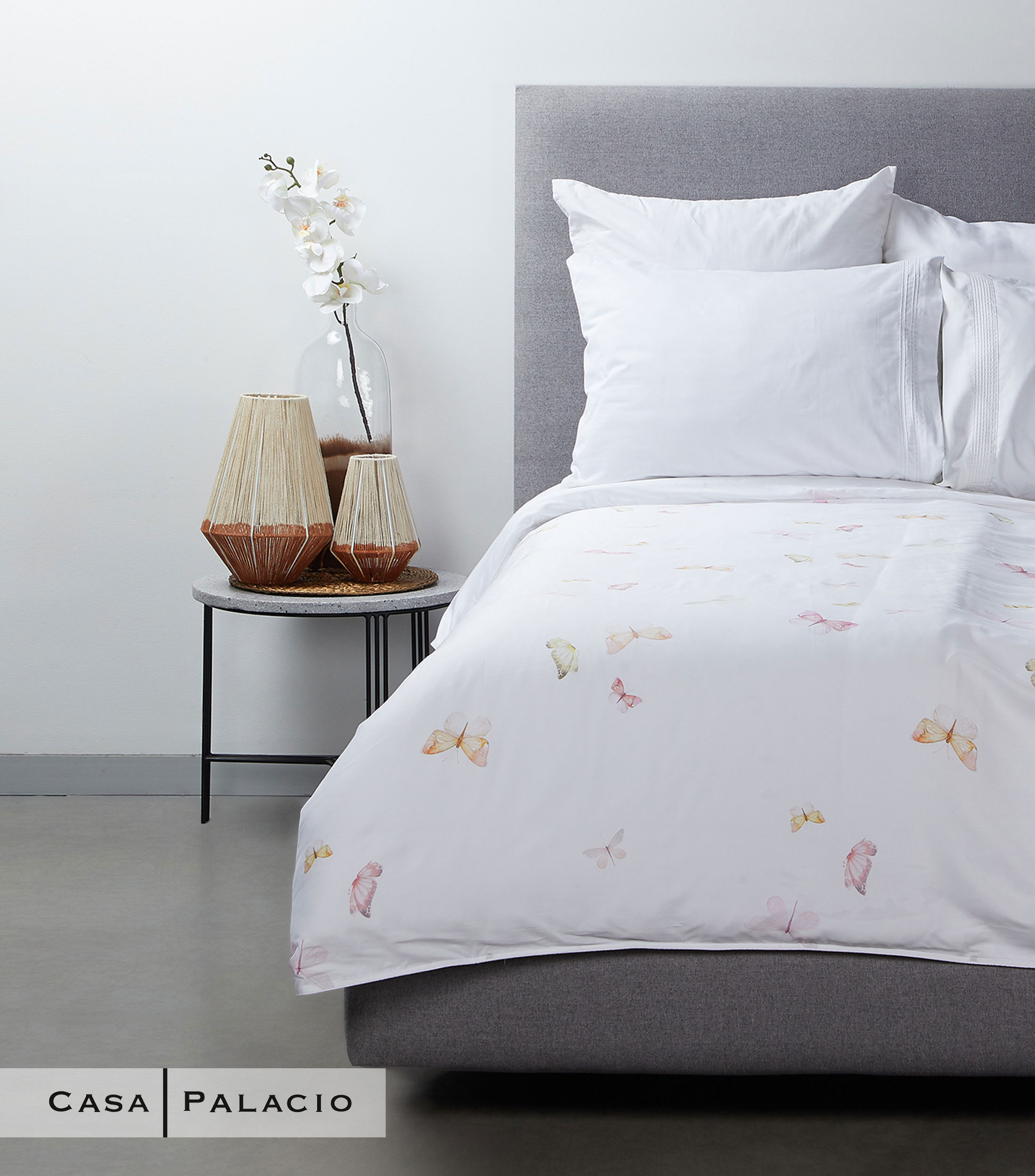 Juego de Funda para Duvet King Size en algodon Petalino