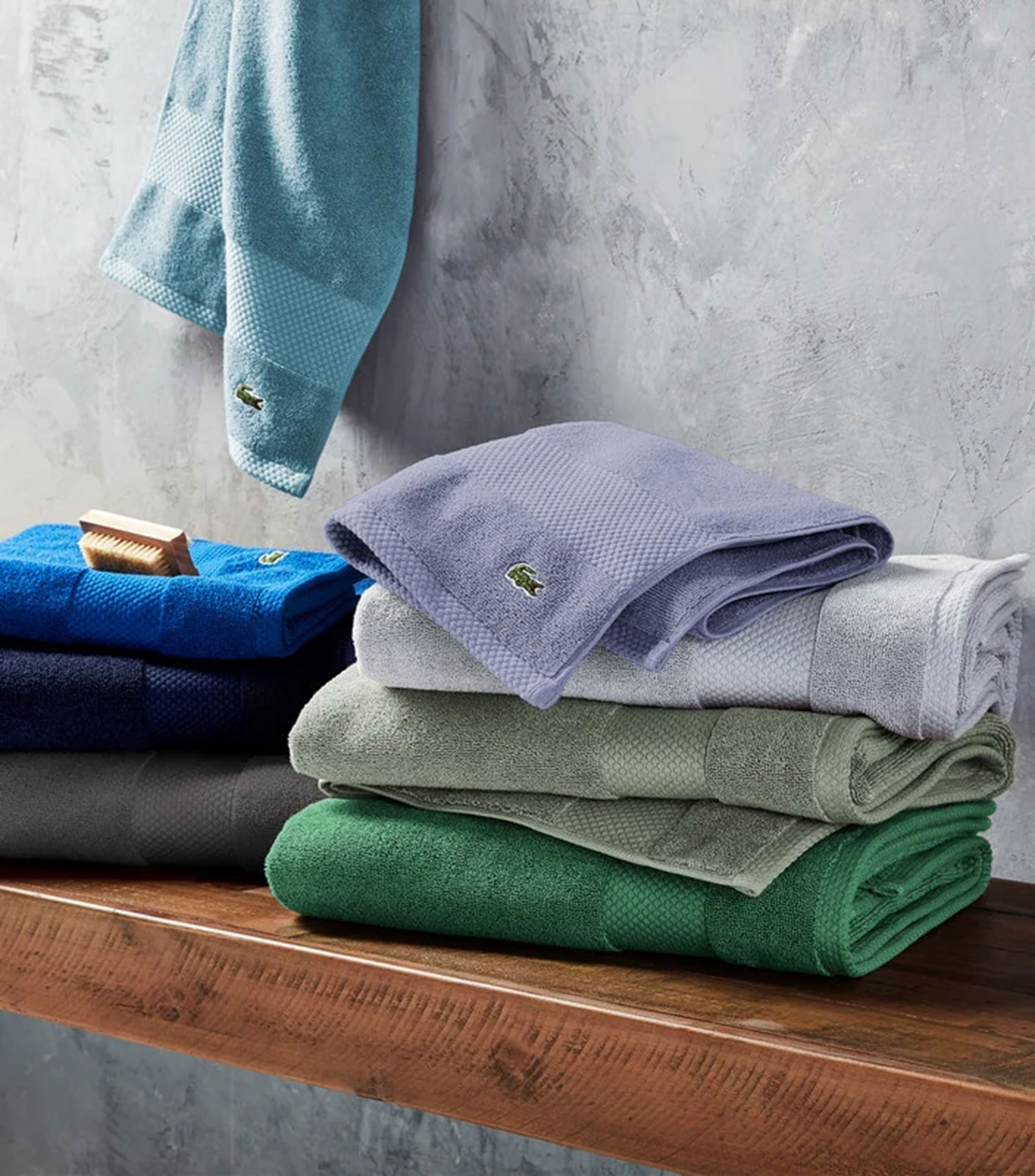 Toalla de Baño Heritage Gris claro