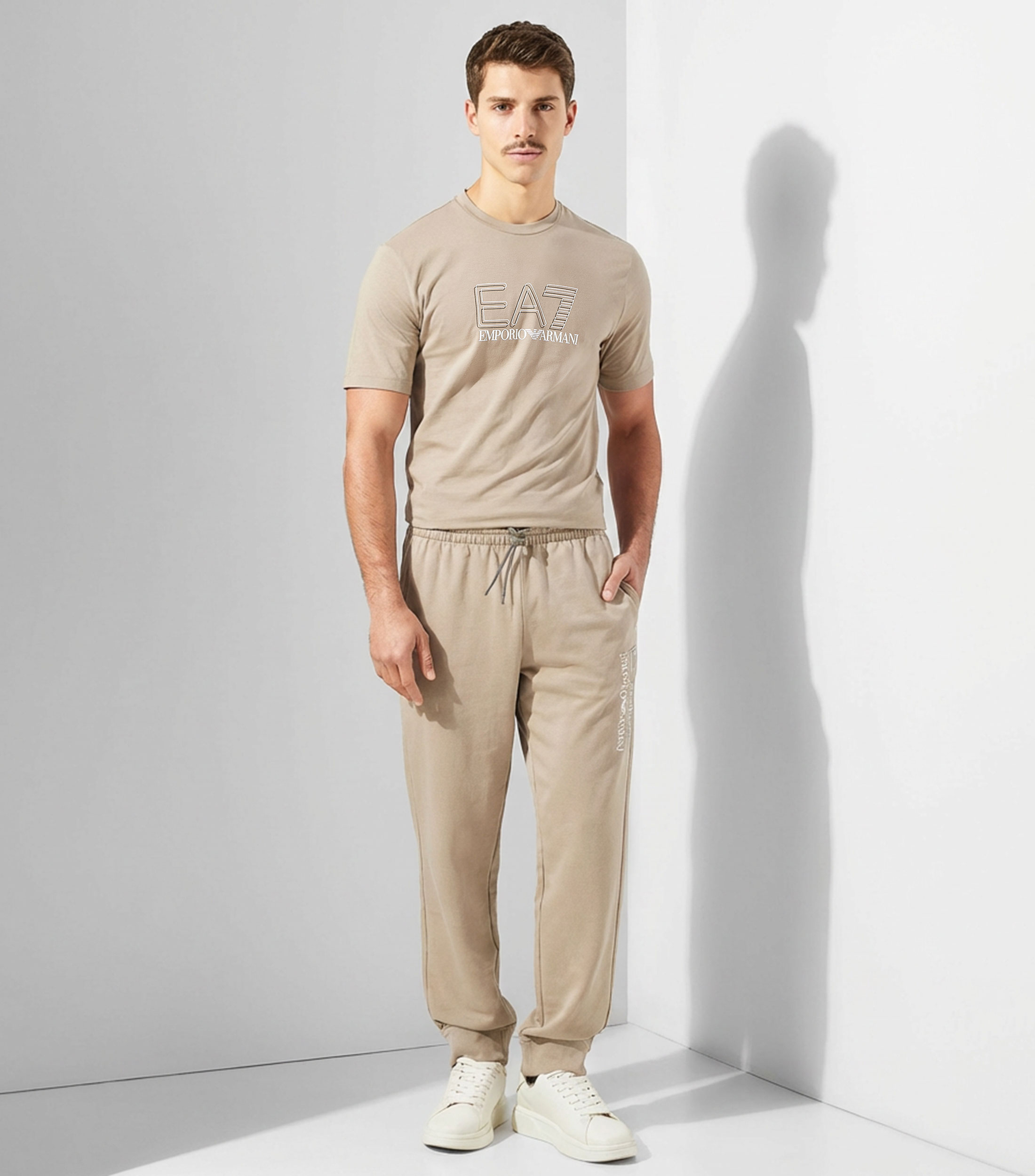 Pants con estampado Hombre