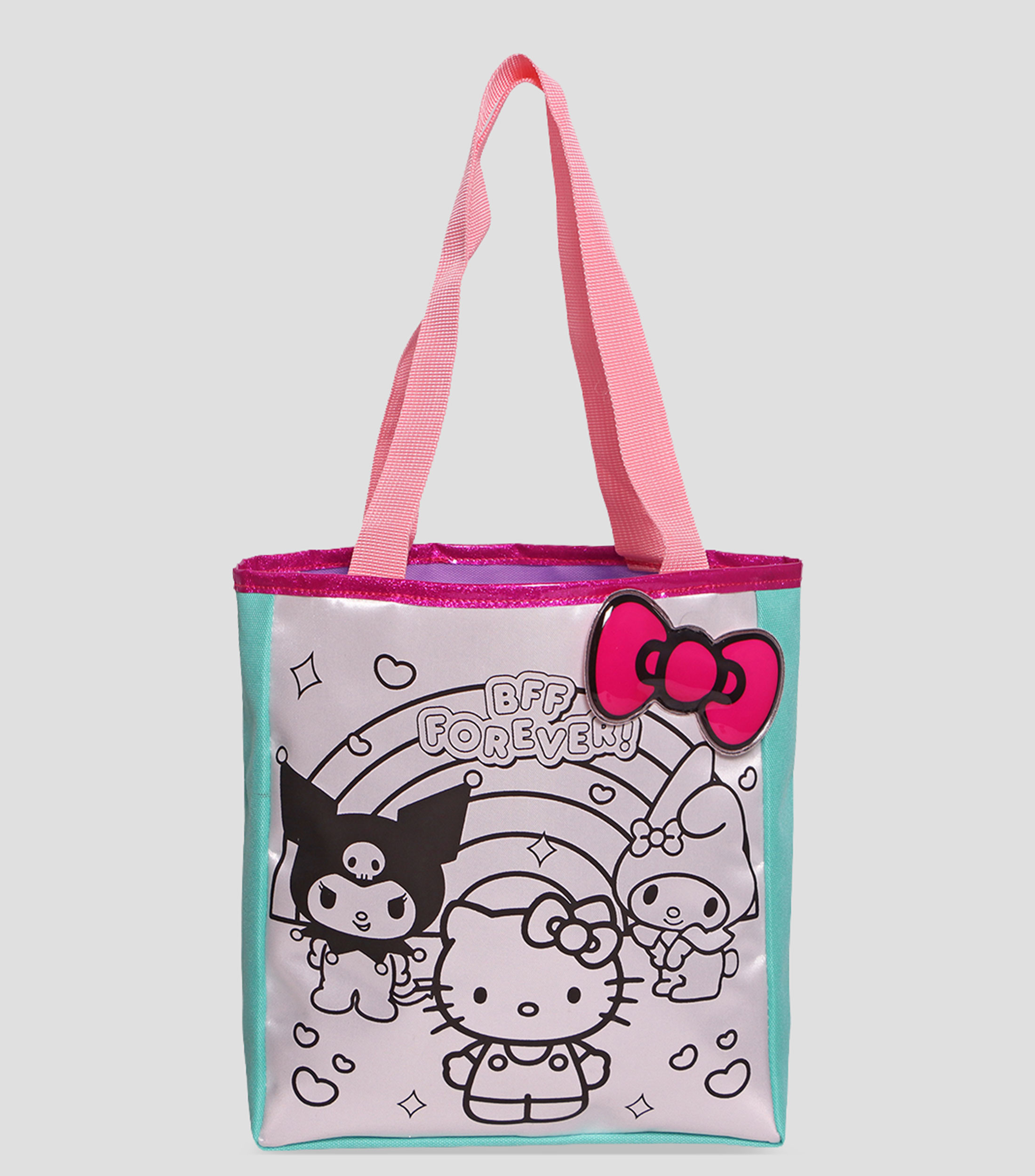 Bolsa coloreable Tote Sanrio Hello Kitty Niña