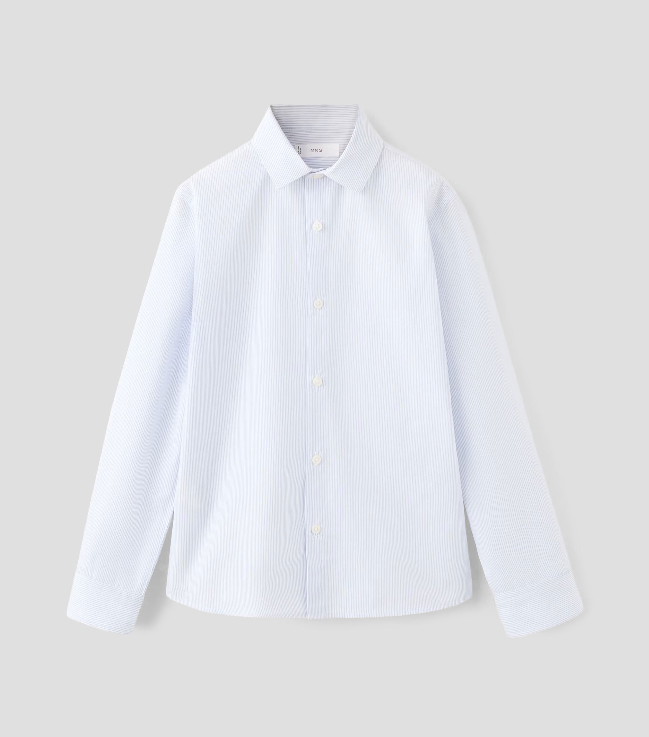 Camisa rayas manga larga Niño