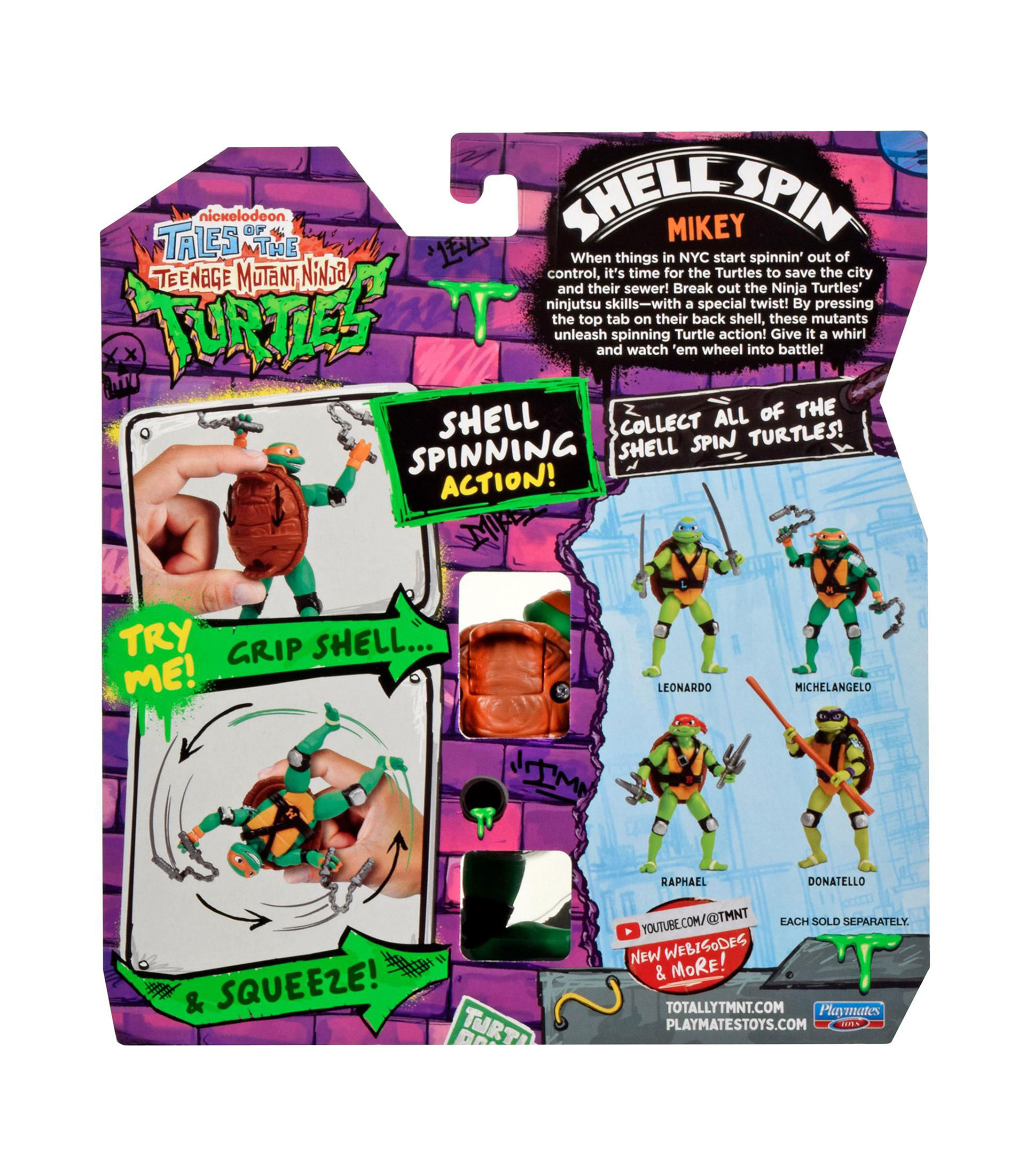Figura de acción Shell Spin Mikey