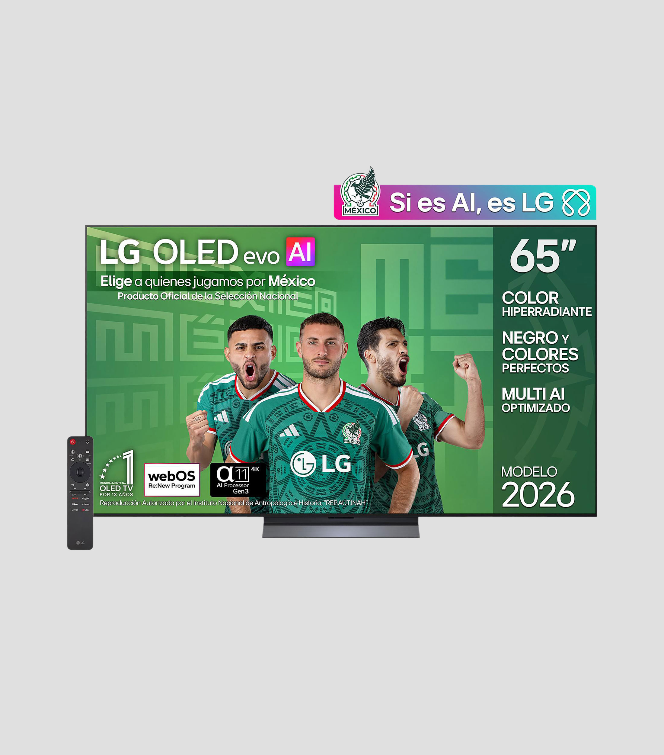 Pantalla 65 Pulgadas Plana OLED 4K WebOS OLED65C6PSA