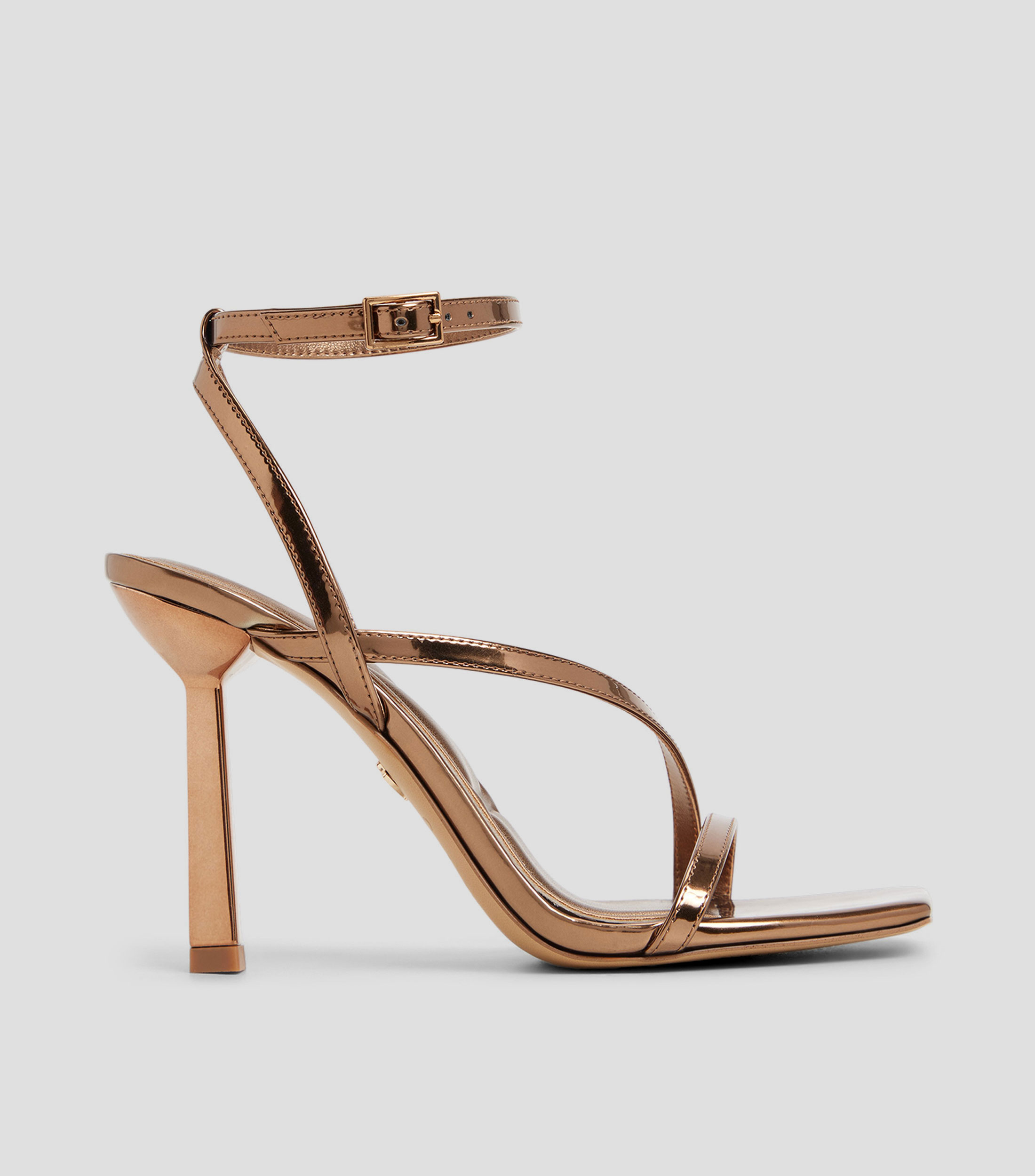 Sandalias con pulsera tacón alto de aguja Mujer