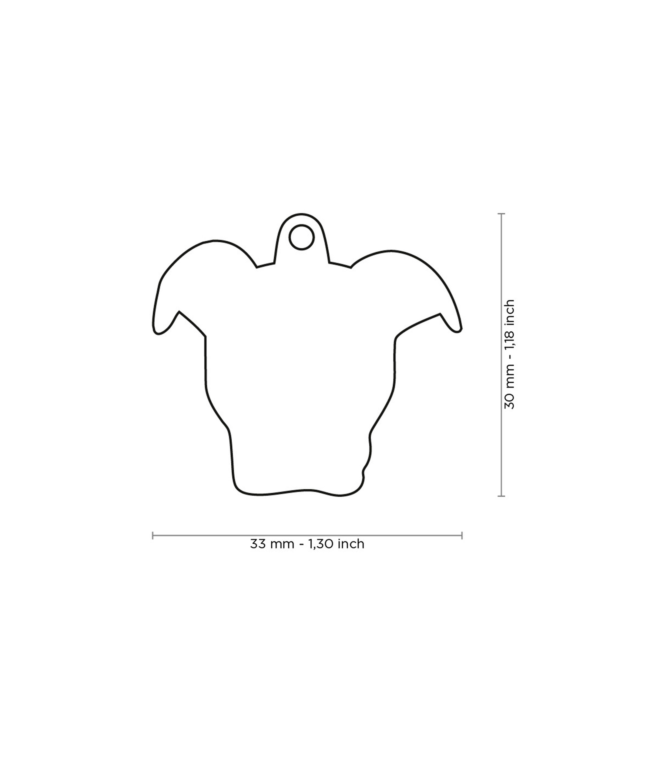 Placa para Mascota Friends Black and White American Pit Bull en metal