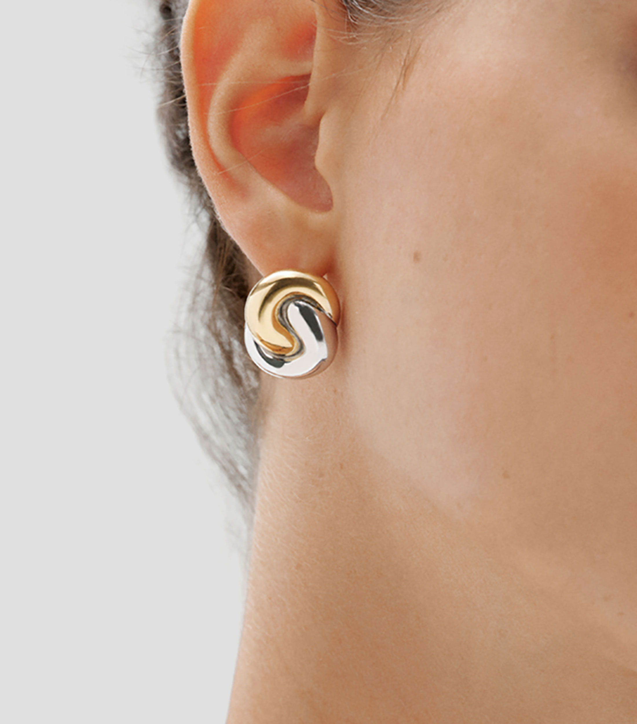 Aretes en plata .925 Old Money Mujer