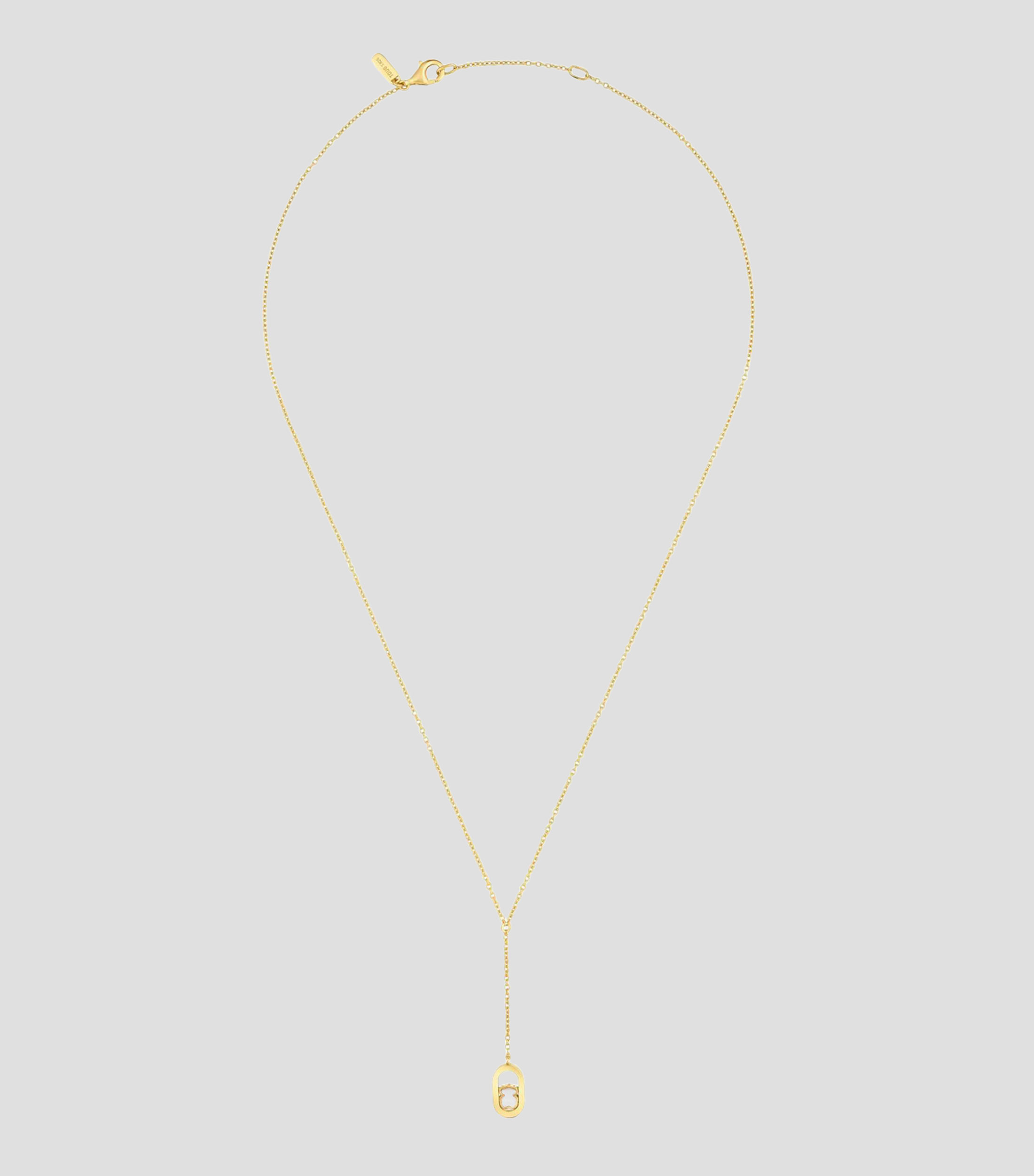 Collar en plata .925 con baño de oro amarillo 18 Kilates con nácar Camille Mujer