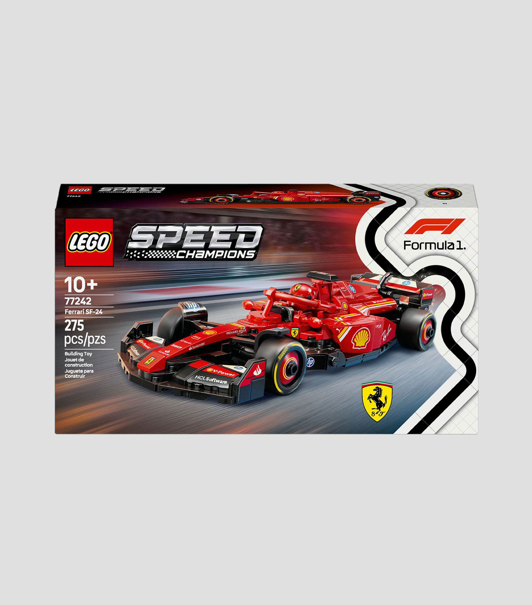 Lego Speed Champions Auto de Carreras Ferrari SF-24 F1 77242