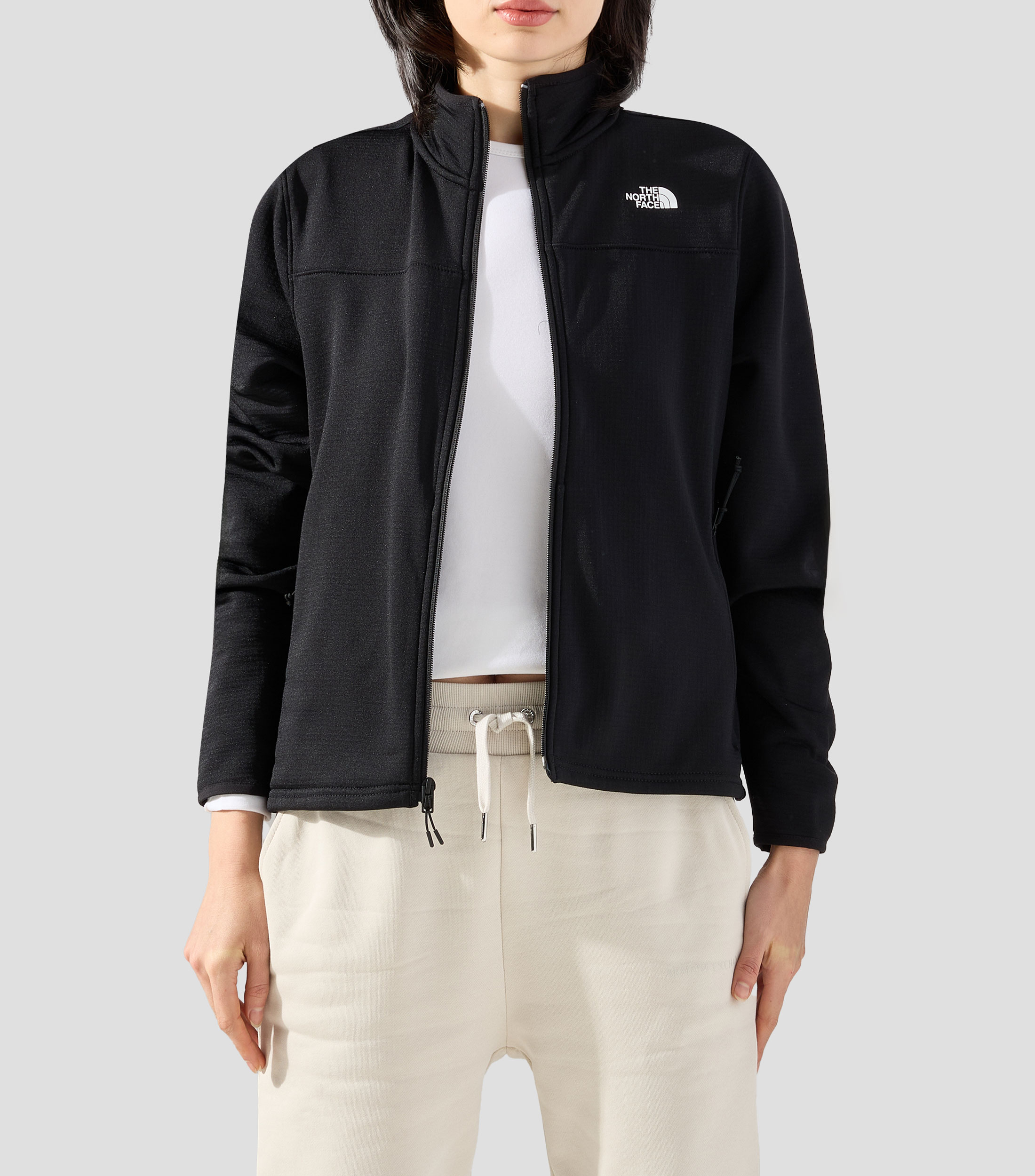 Chamarra Polar Cedar Cierre C Mujer