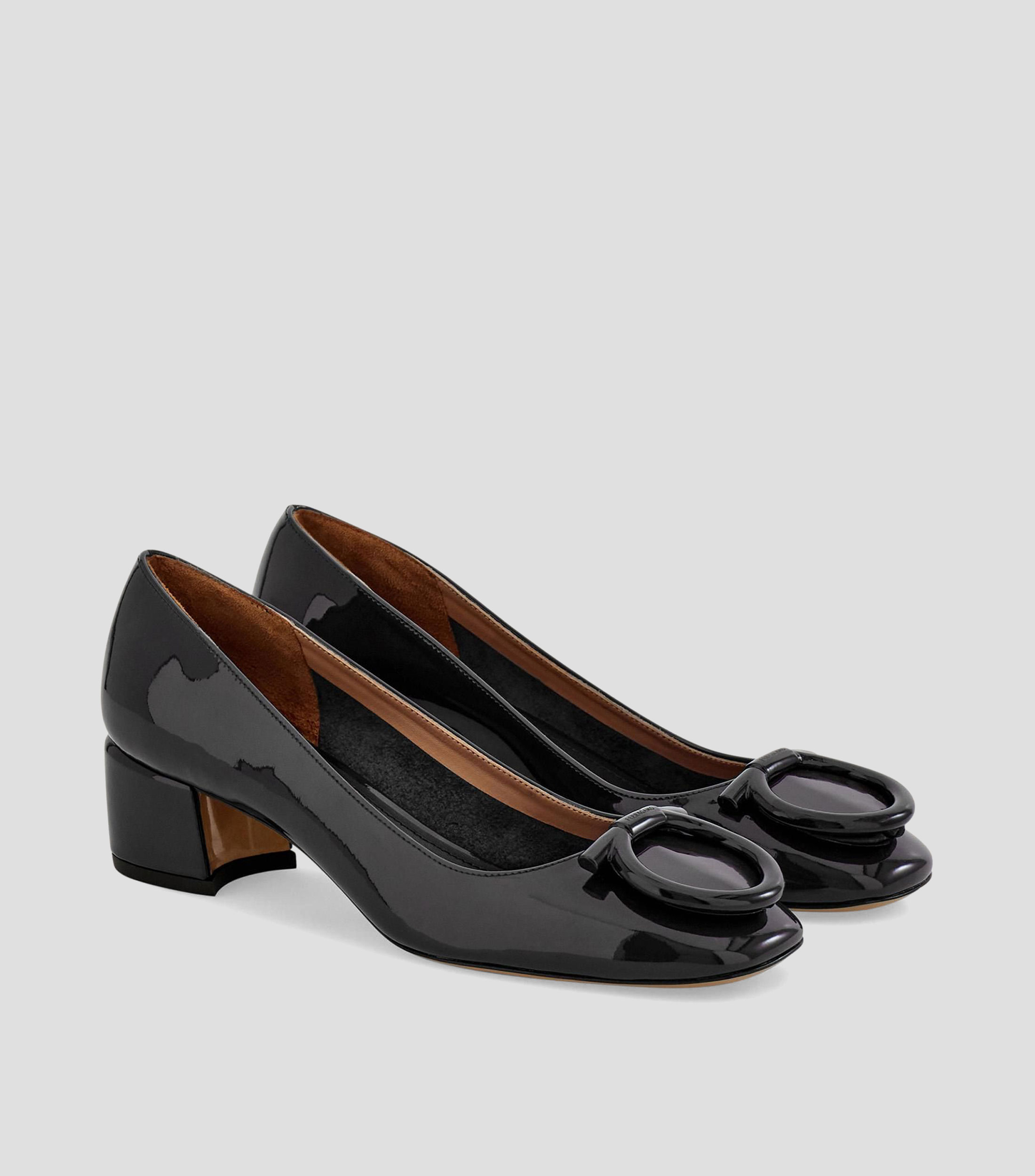 Zapatillas pump Mara con tacón bajo ancho Mujer