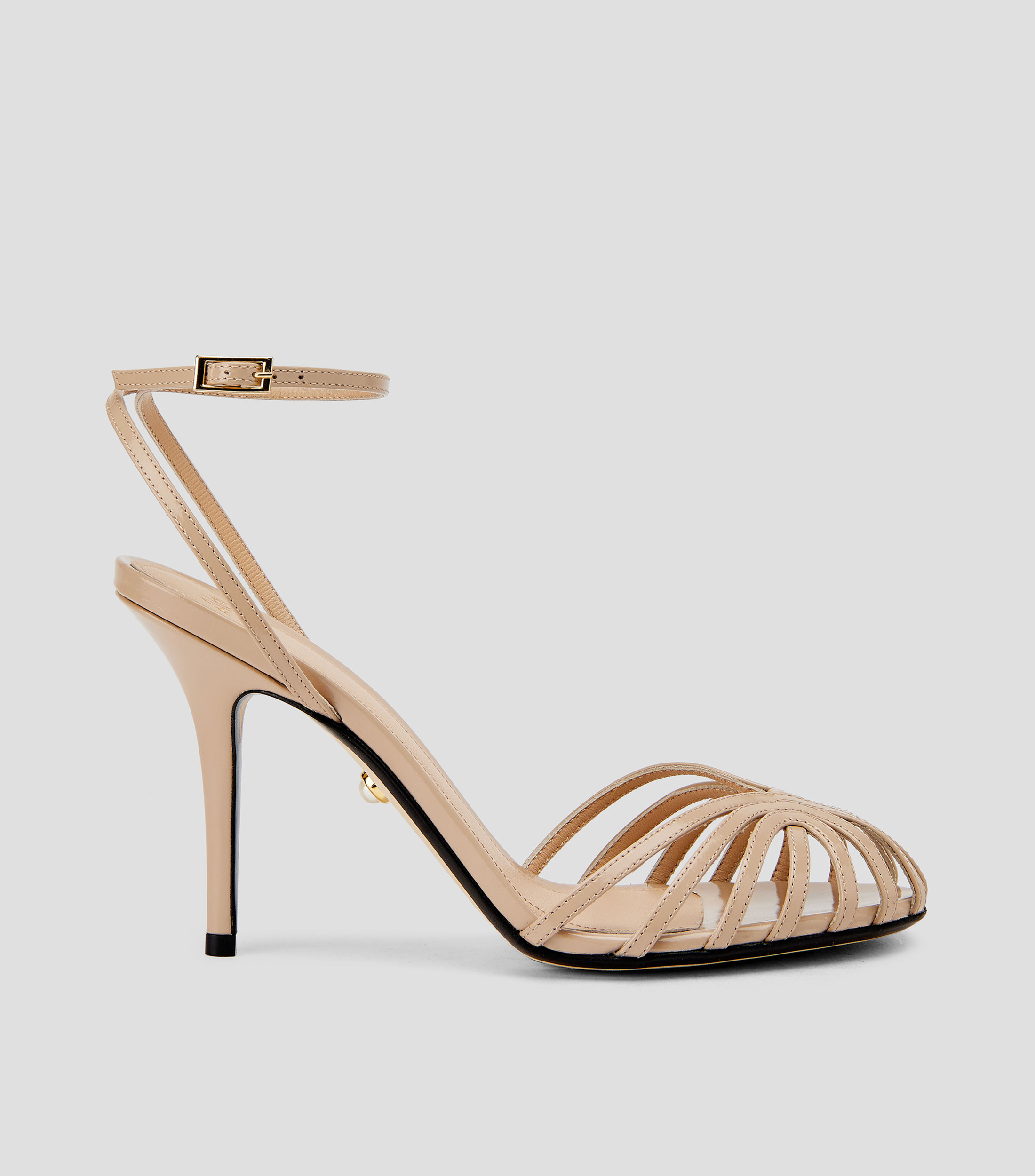 Zapatillas con tacón alto de aguja Mujer
