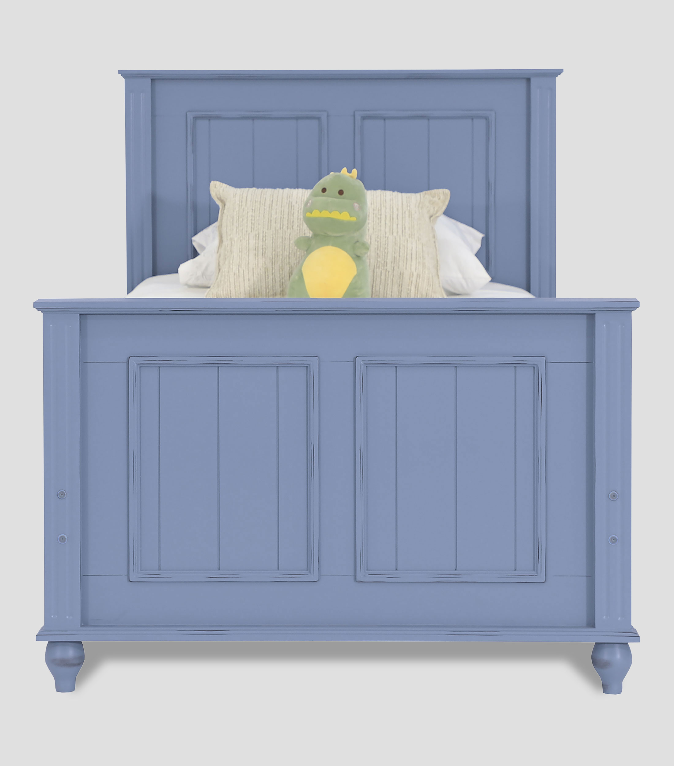 Cama Individual Boston Azul